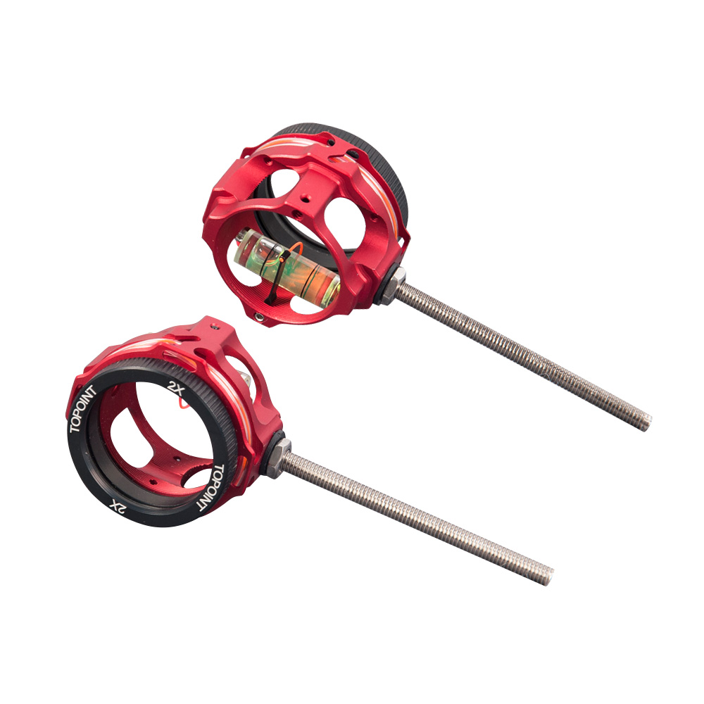 TOPOINT TP8710 Pro Compound Target Sight Scope 2X 4X 6X 8X Lens-CHN Archery