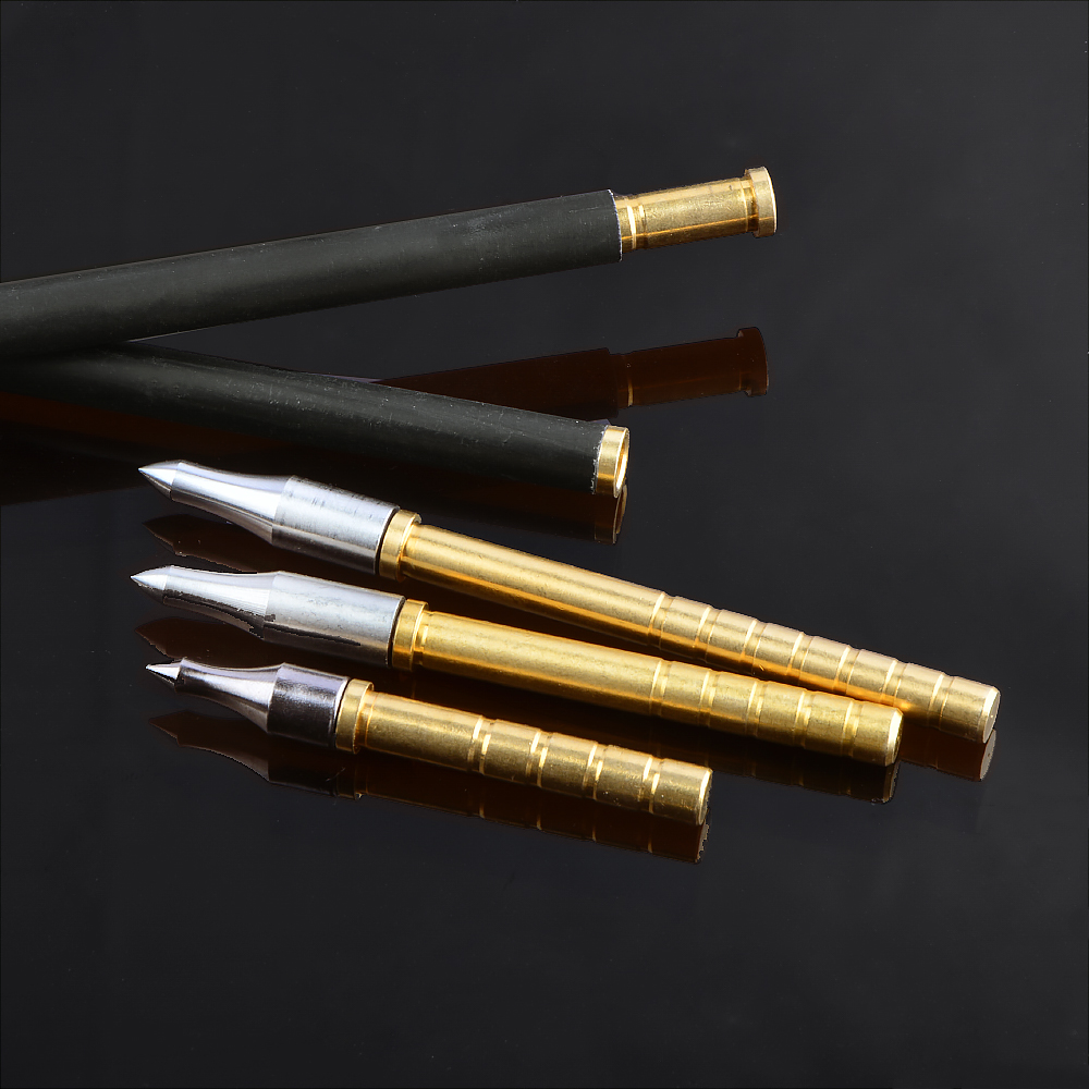 Arrow Inserts for .244 Arrows 38-350 Grain Brass Inserts (12 Pack)-CHN Archery