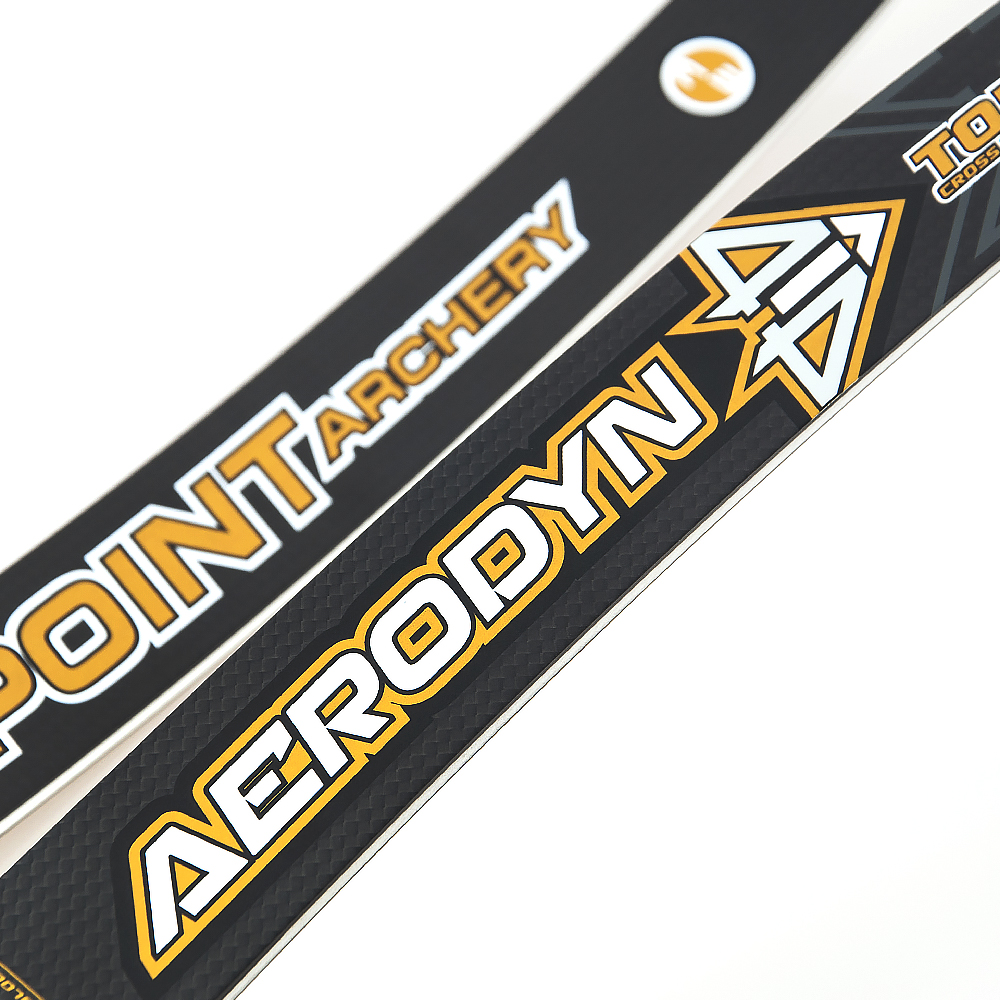 TOPOINT AERODYN 3K Carbon/Foam ILF Recurve Bow Limbs 26-50 lbs-CHN Archery