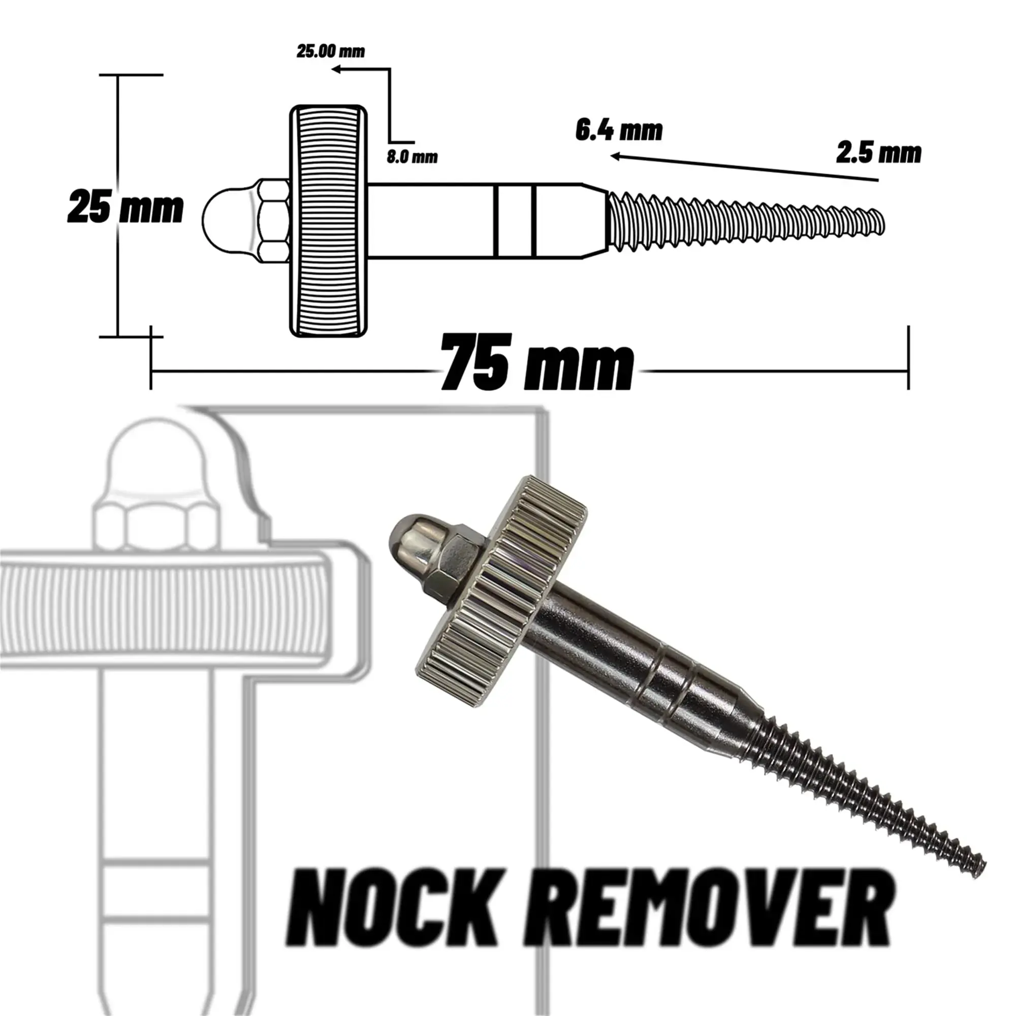 Arrow Nock Doctor Arrow Repair Build Tool-CHN Archery