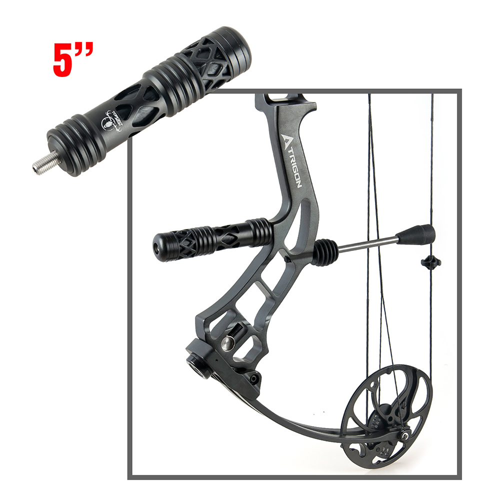 TOPOINT TP623 5" 8" Hunting Bow Stabilizer CNC Aluminum-CHN Archery