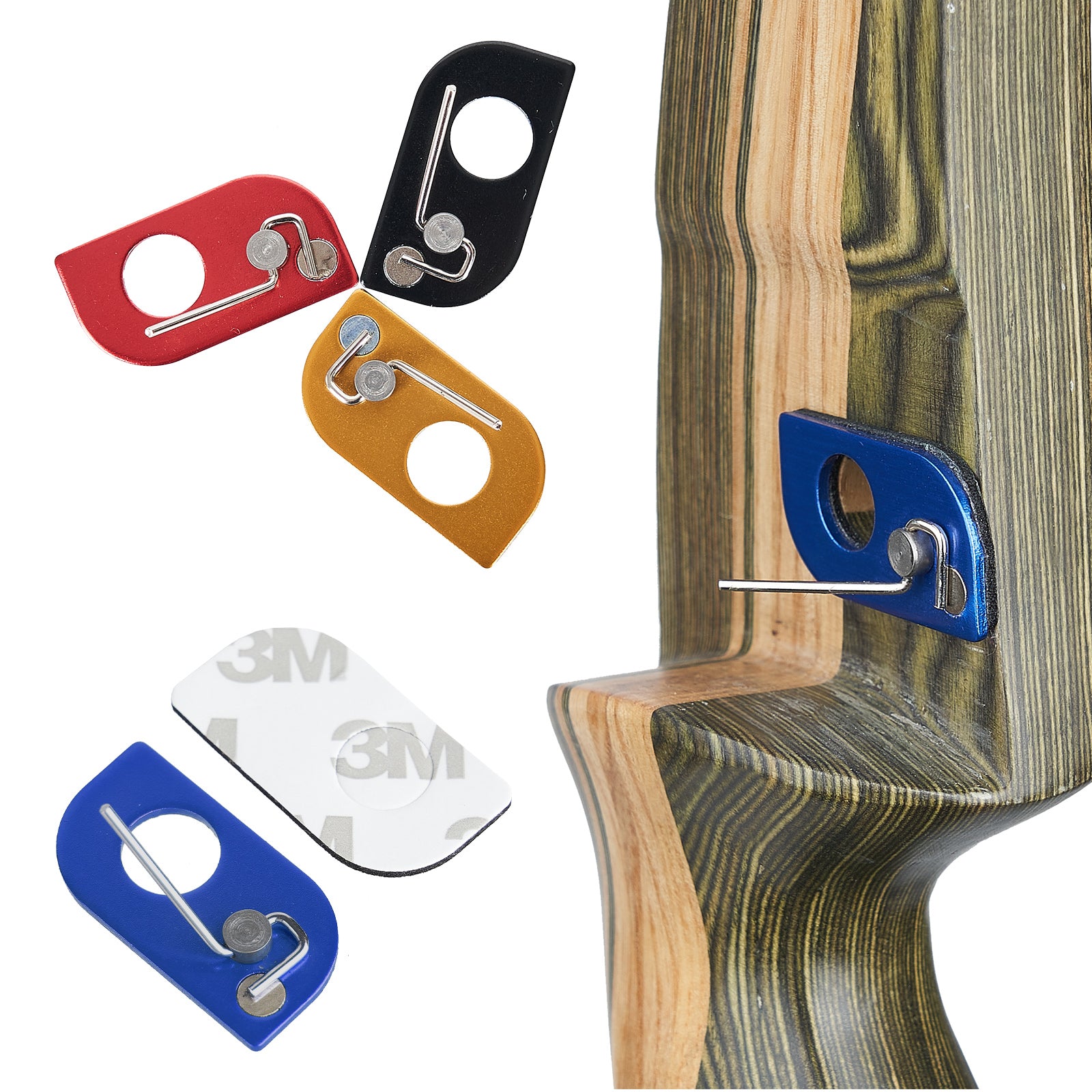 Recurve Stick-On Magnetic Arrow Rest RH/LH-CHN Archery