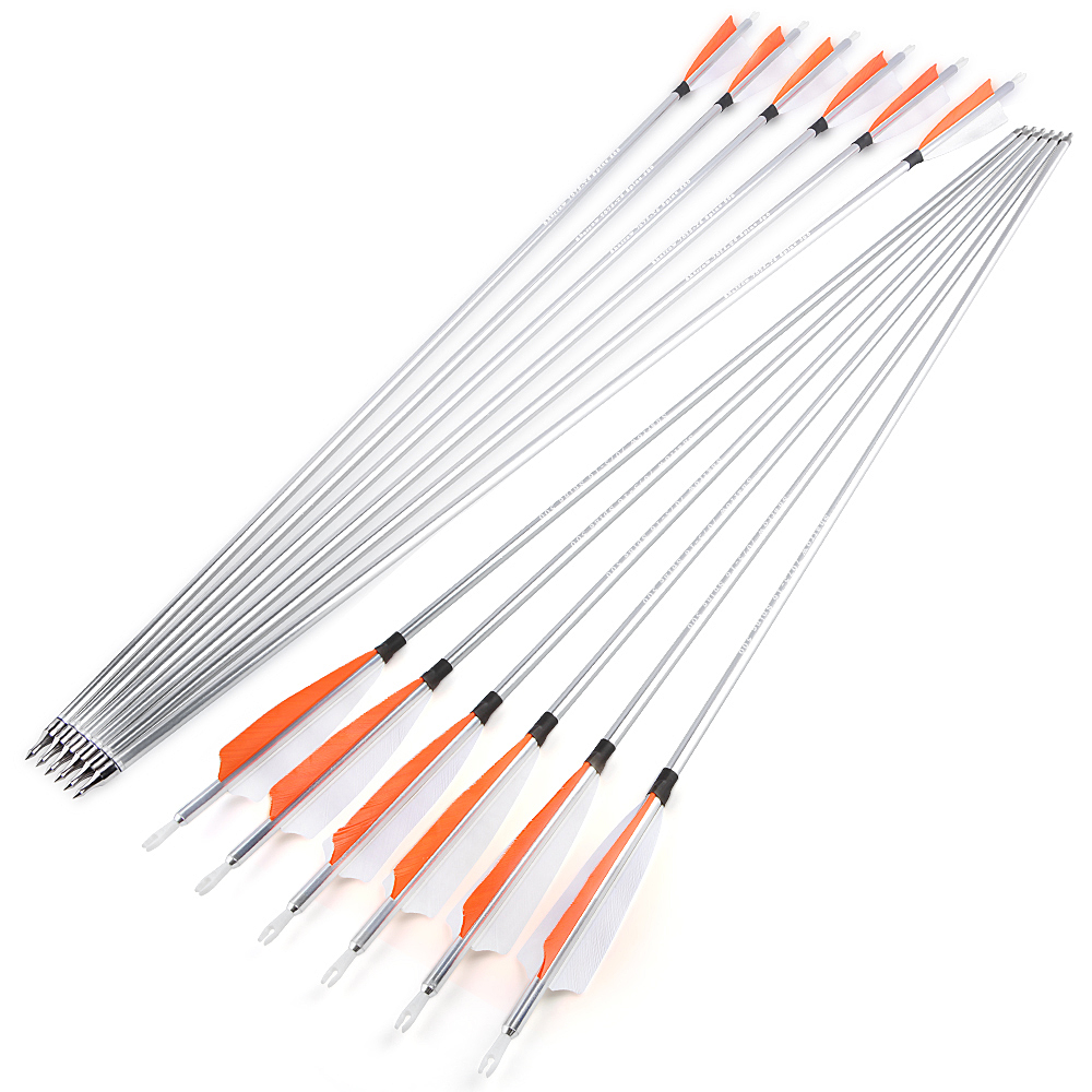 Aluminum  Arrows size 12 PCS/box  30” 