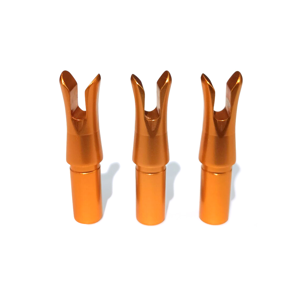 Speed Nocks Aluminum Arrow Nocks for 6.2 mm/.244" Arrows (3 Pack)CHN