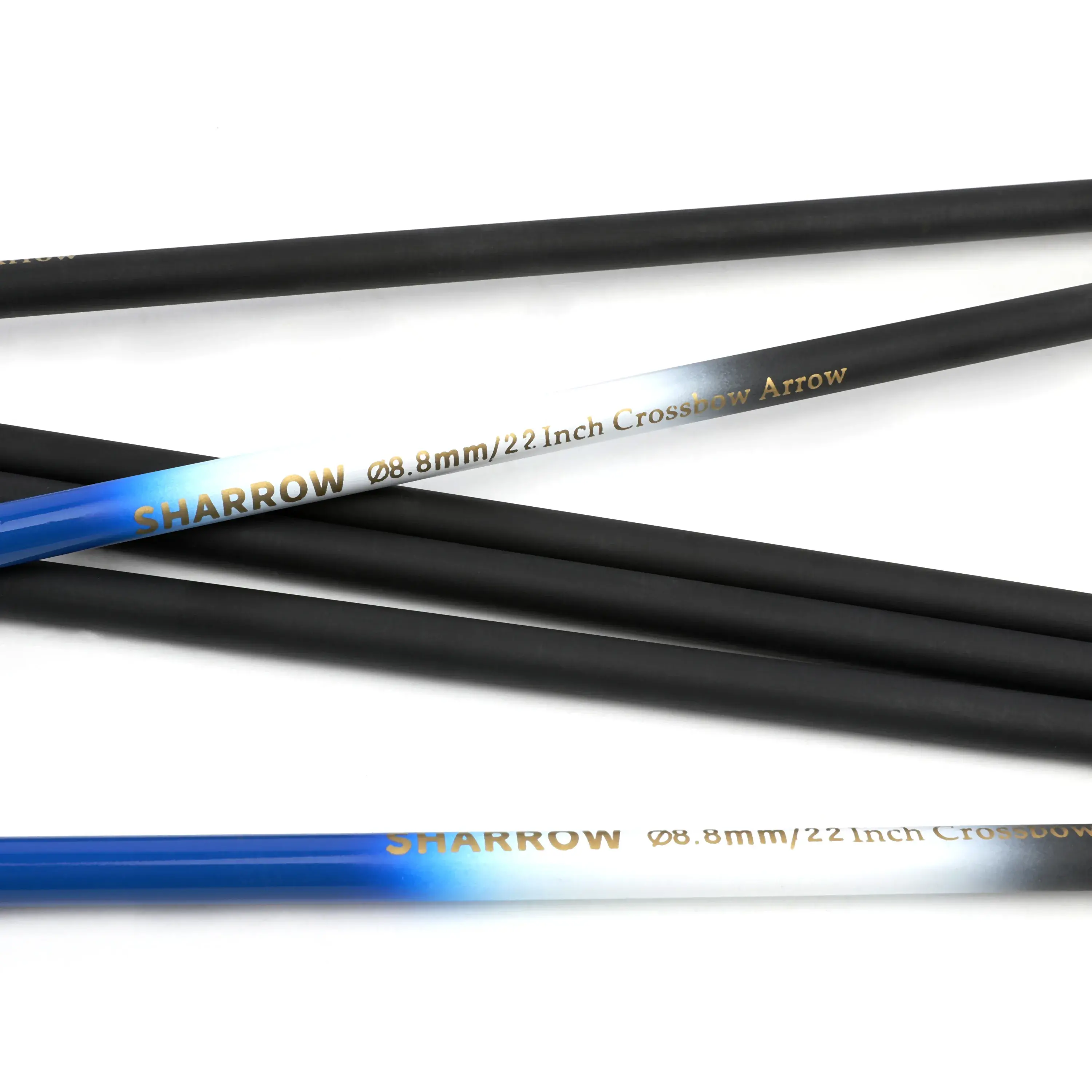 SHARROW 16-22" Carbon Arrow Shafts for Crossbow Bolts (12 Pack)-CHN Archery