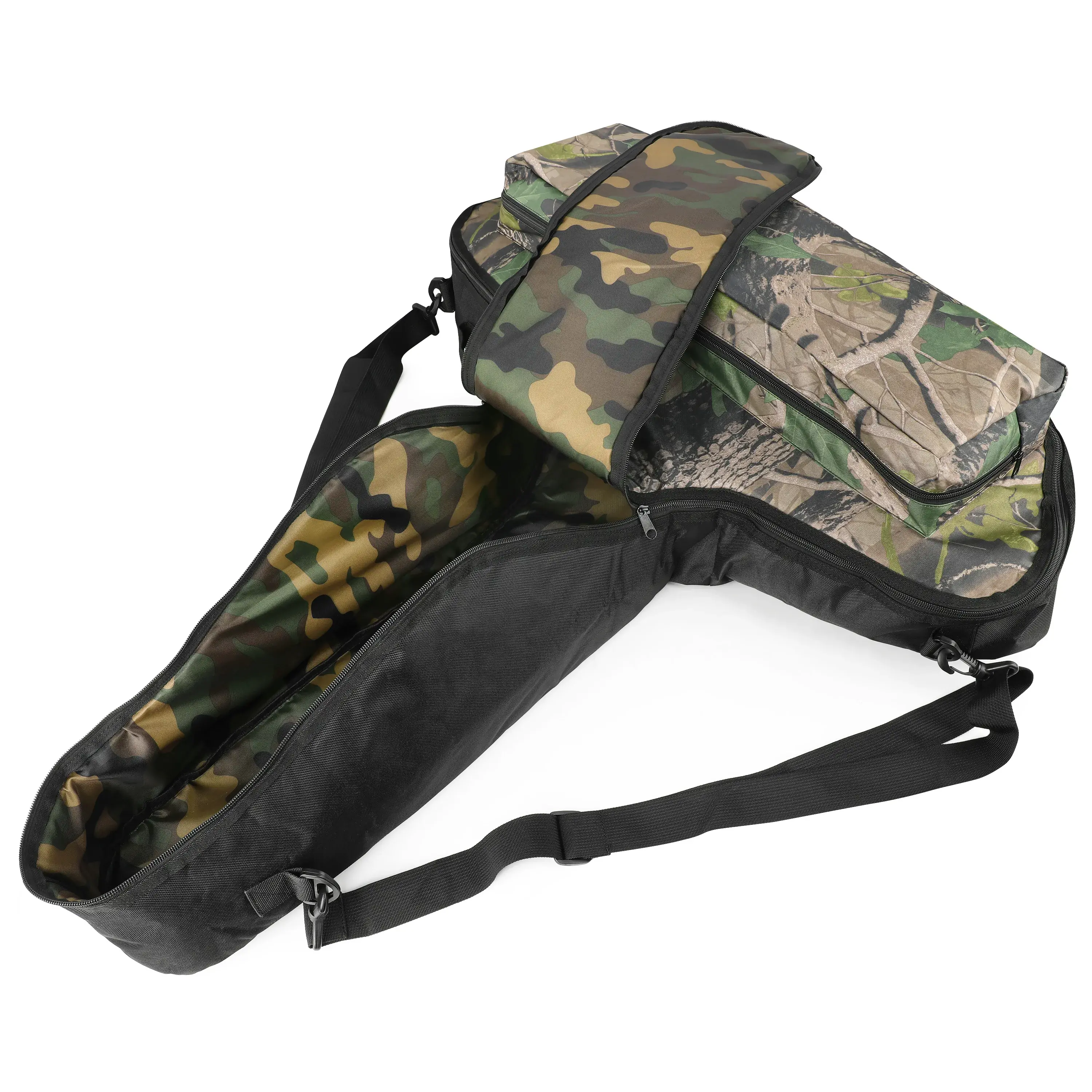Oxford Cloth Soft Tactical Crossbow Case with Backpack Straps-CHN Archery
