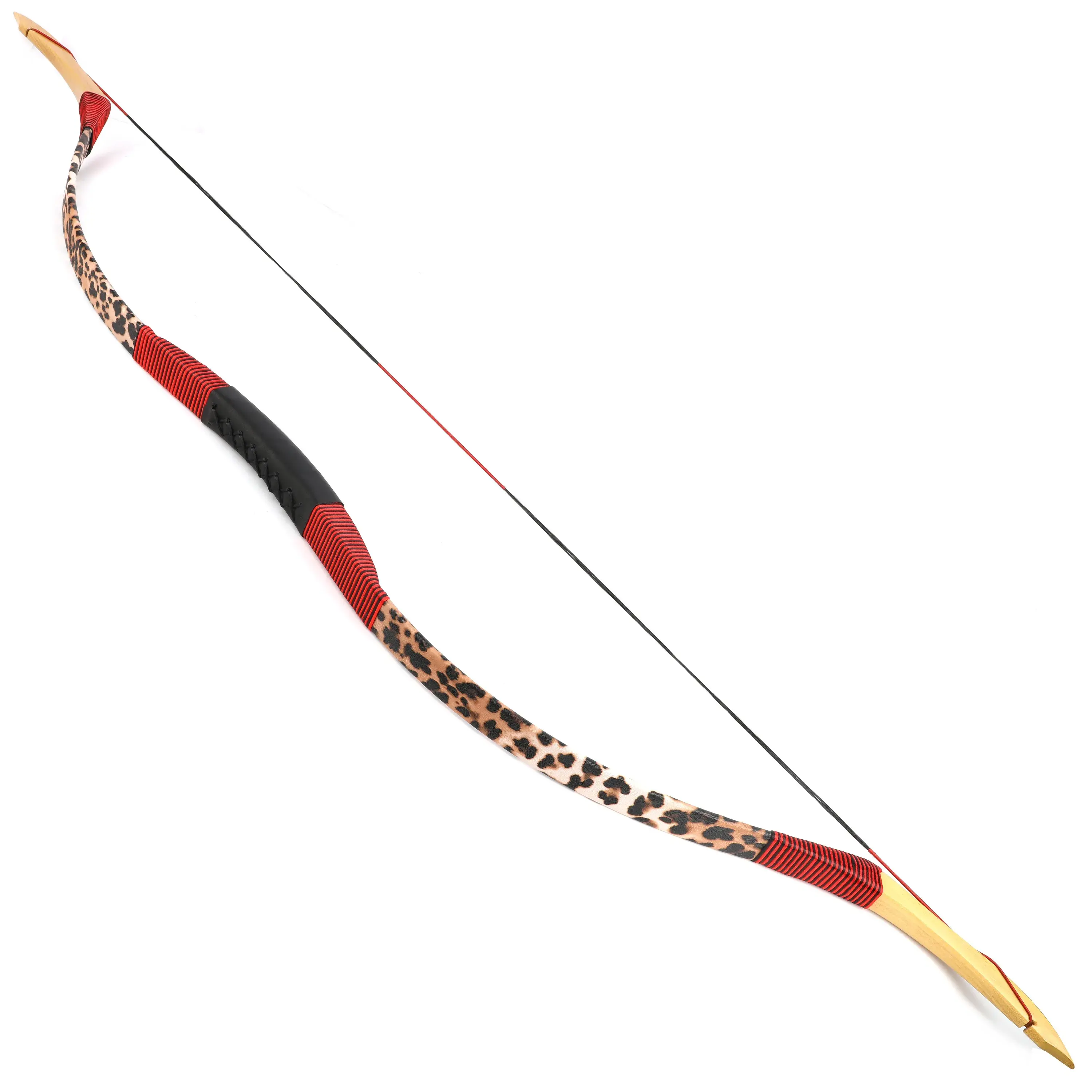 Leather Print Epoxy Resin Horsebow for Kids/Adults 12-50 lbs-CHN Archery