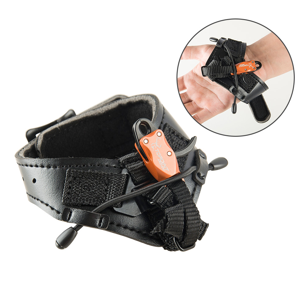 TOPOINT TP435 Wrist Buckle Strap﻿ Foldback Release Aid-CHN Archery