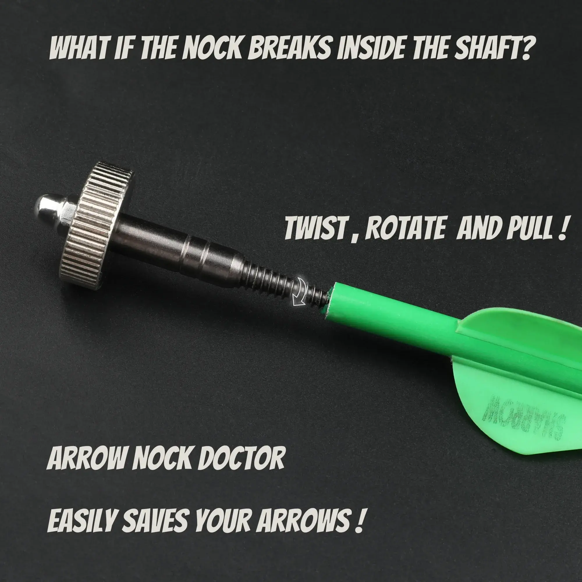 Arrow Nock Doctor Arrow Repair Build Tool-CHN Archery