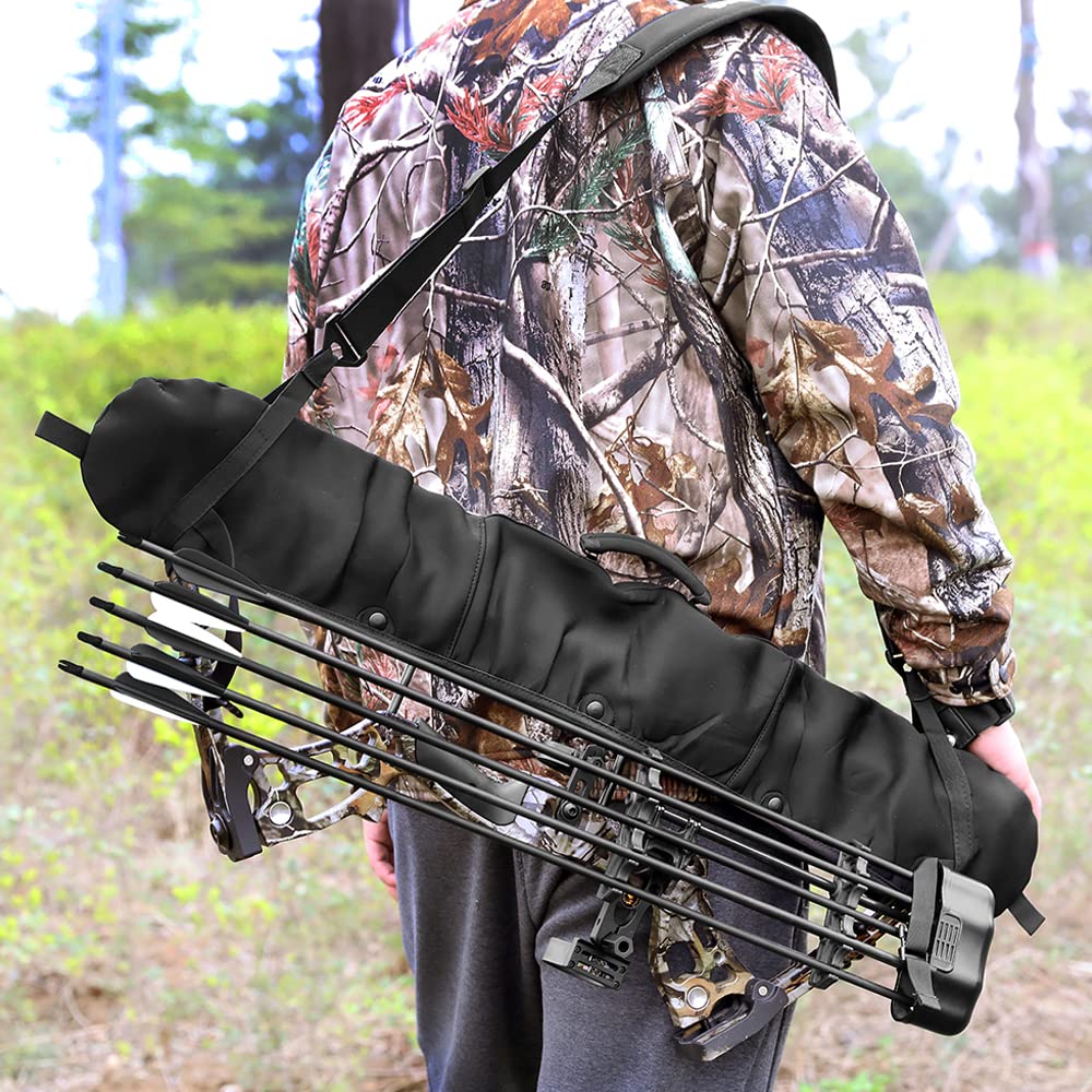 AMEYXGS Neoprene Compound Bow Sling & Carrier for Hunting-CHN Archery