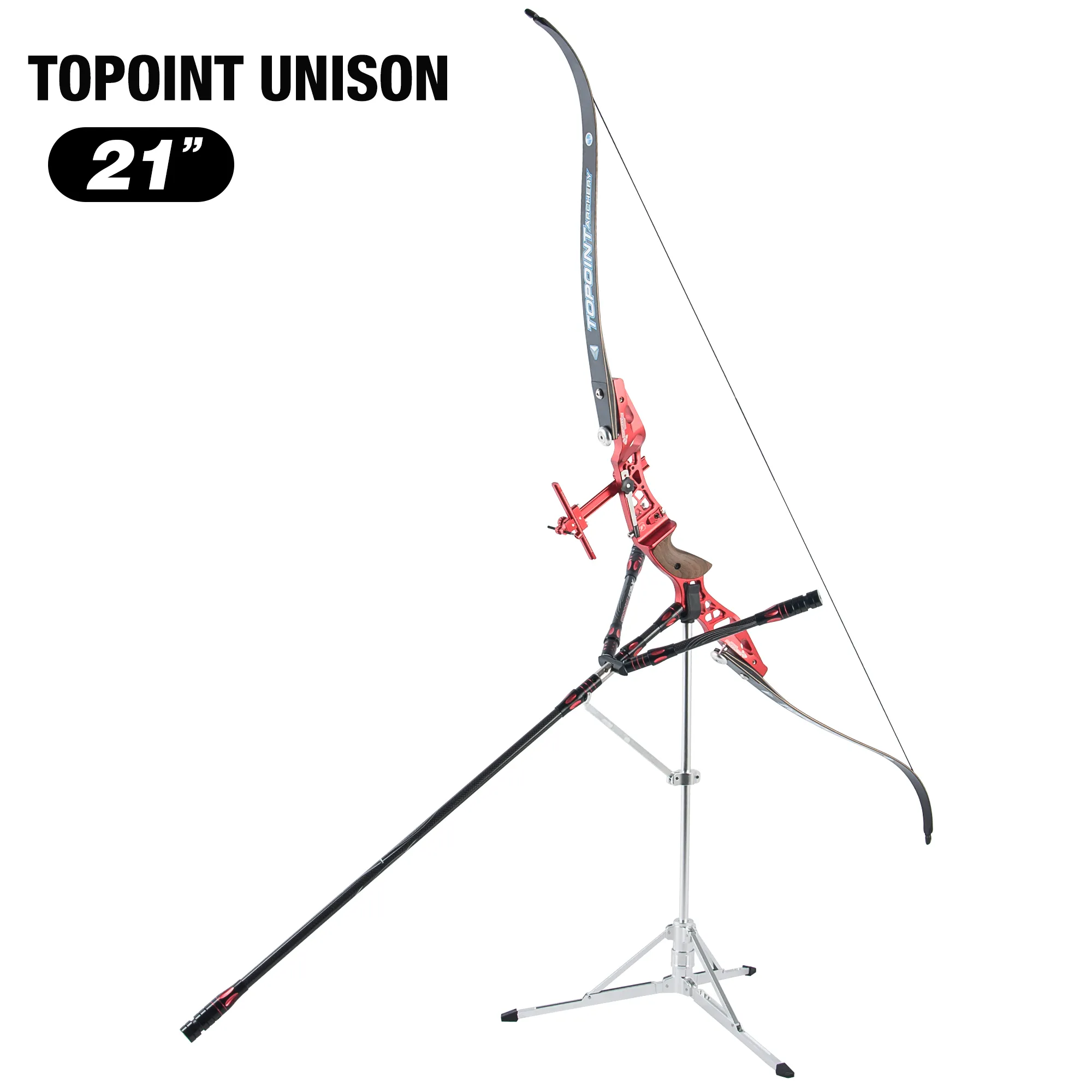 TOPOINT Unison 62" 64" 66" ILF Target Recurve Bow 16-44# @28"-CHN Archery