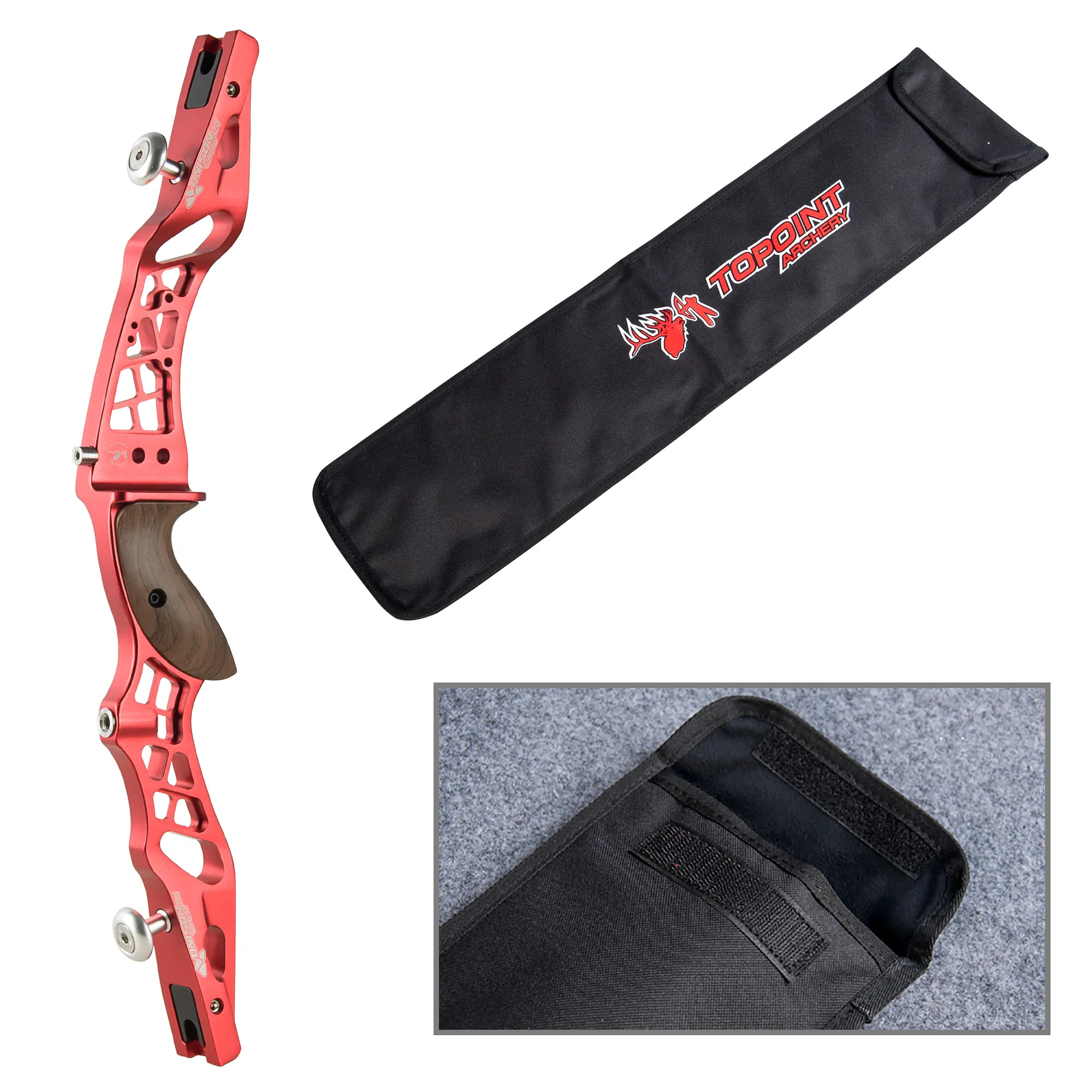 TOPOINT Unison 62" 64" 66" ILF Target Recurve Bow 16-44# @28"-CHN Archery