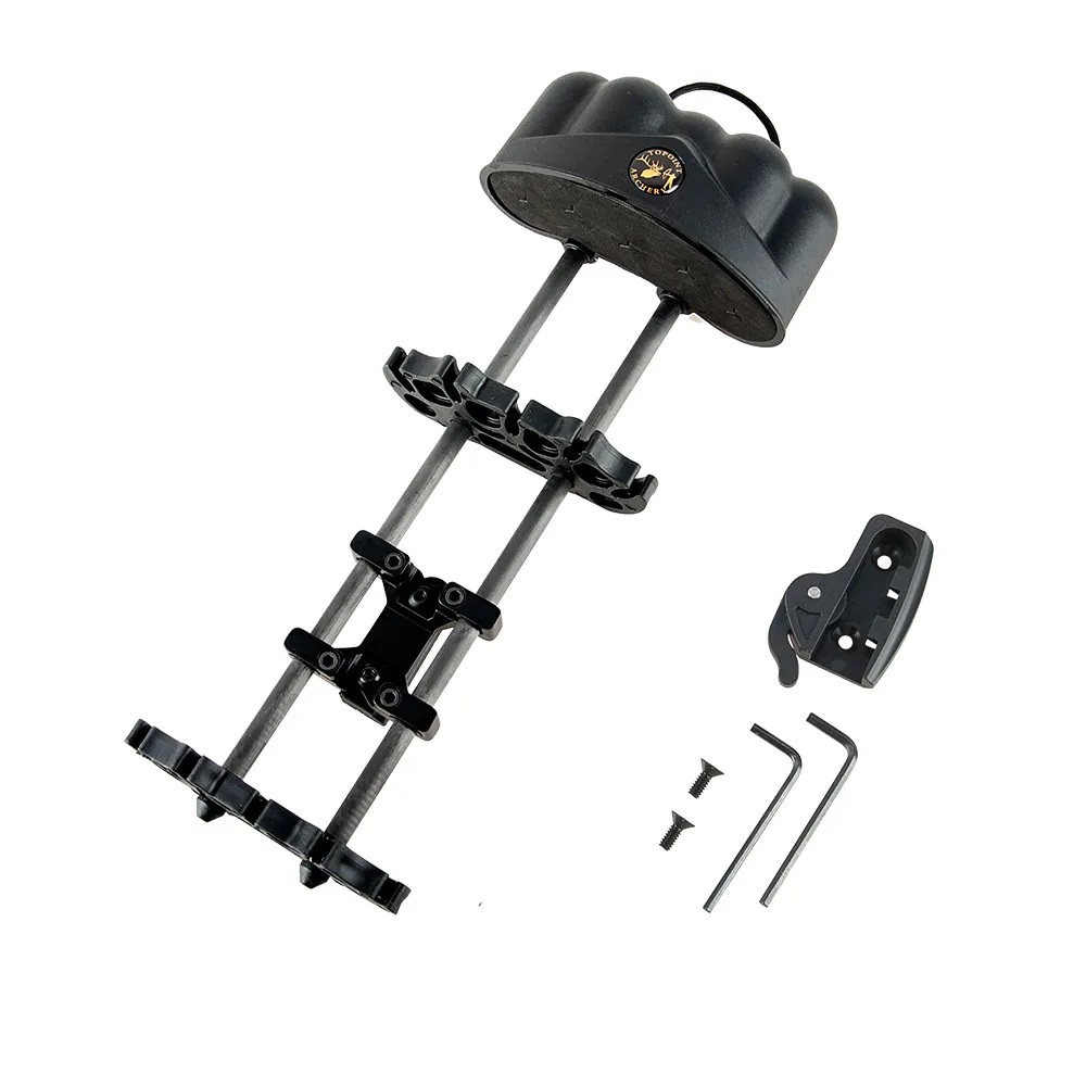 TOPOINT TP785 Carbon 5Arrow Compound Bow Quiver for Hunting