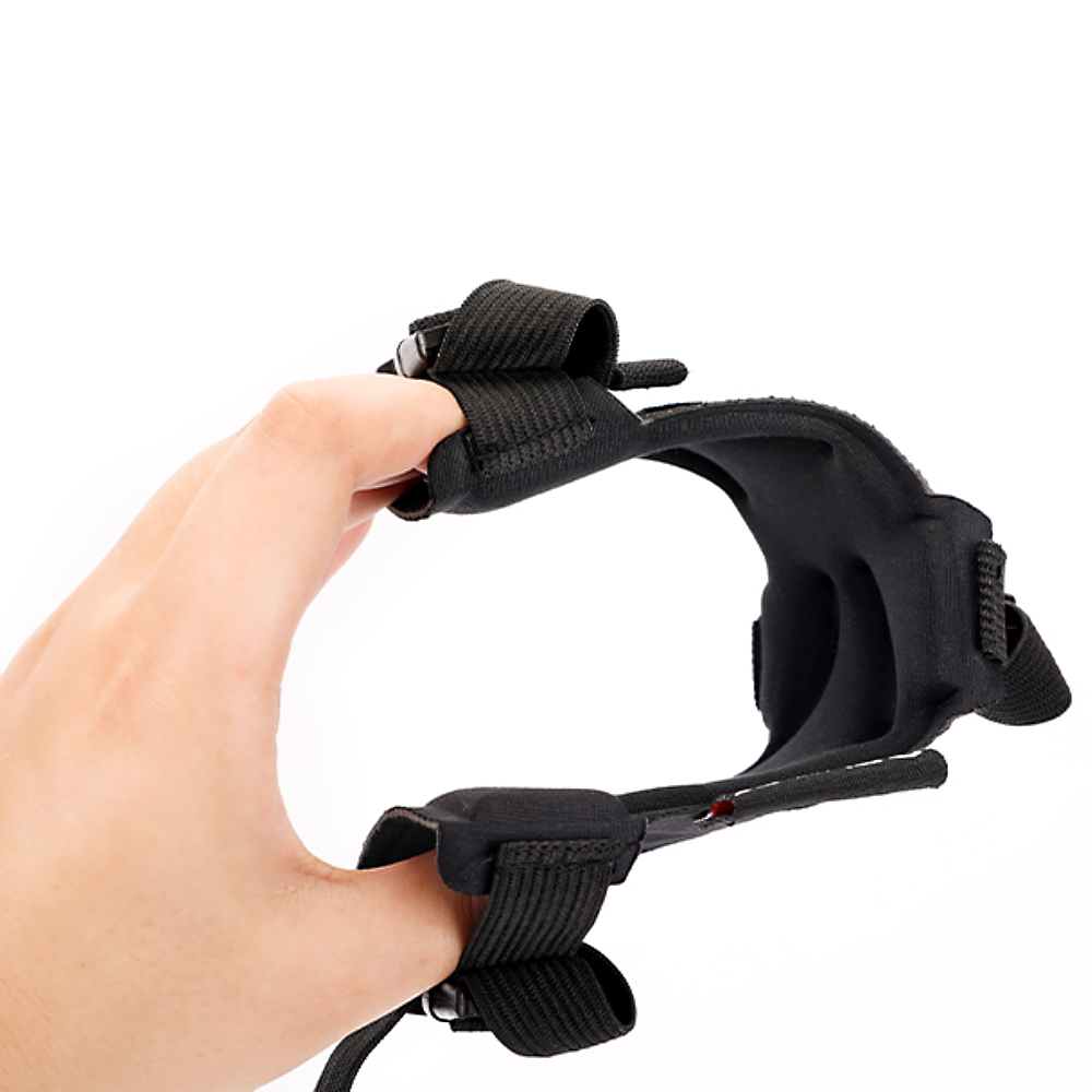 H3 Archery Arm Guard Black 3-Strap Foam Arm Protector-CHN Archery