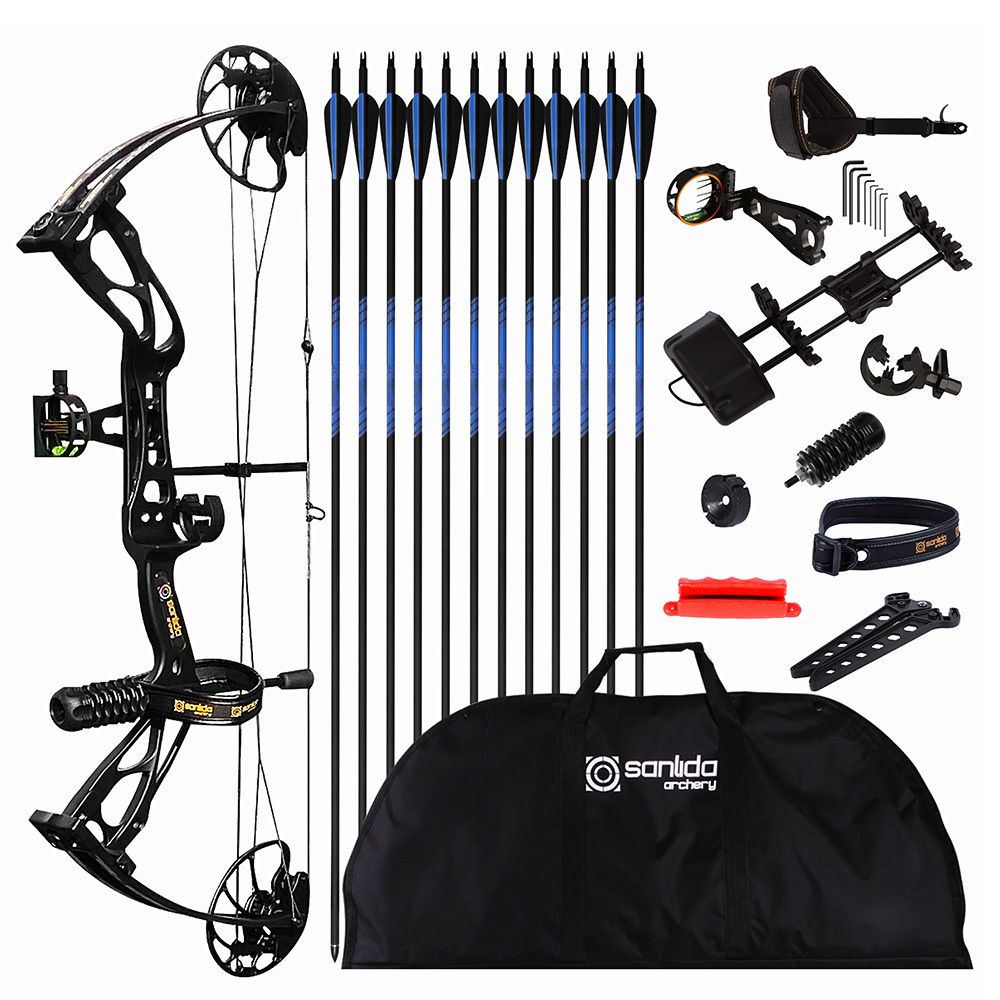 Dragon X8 Hunting Compound Bow 70 lbs RH SANLIDA