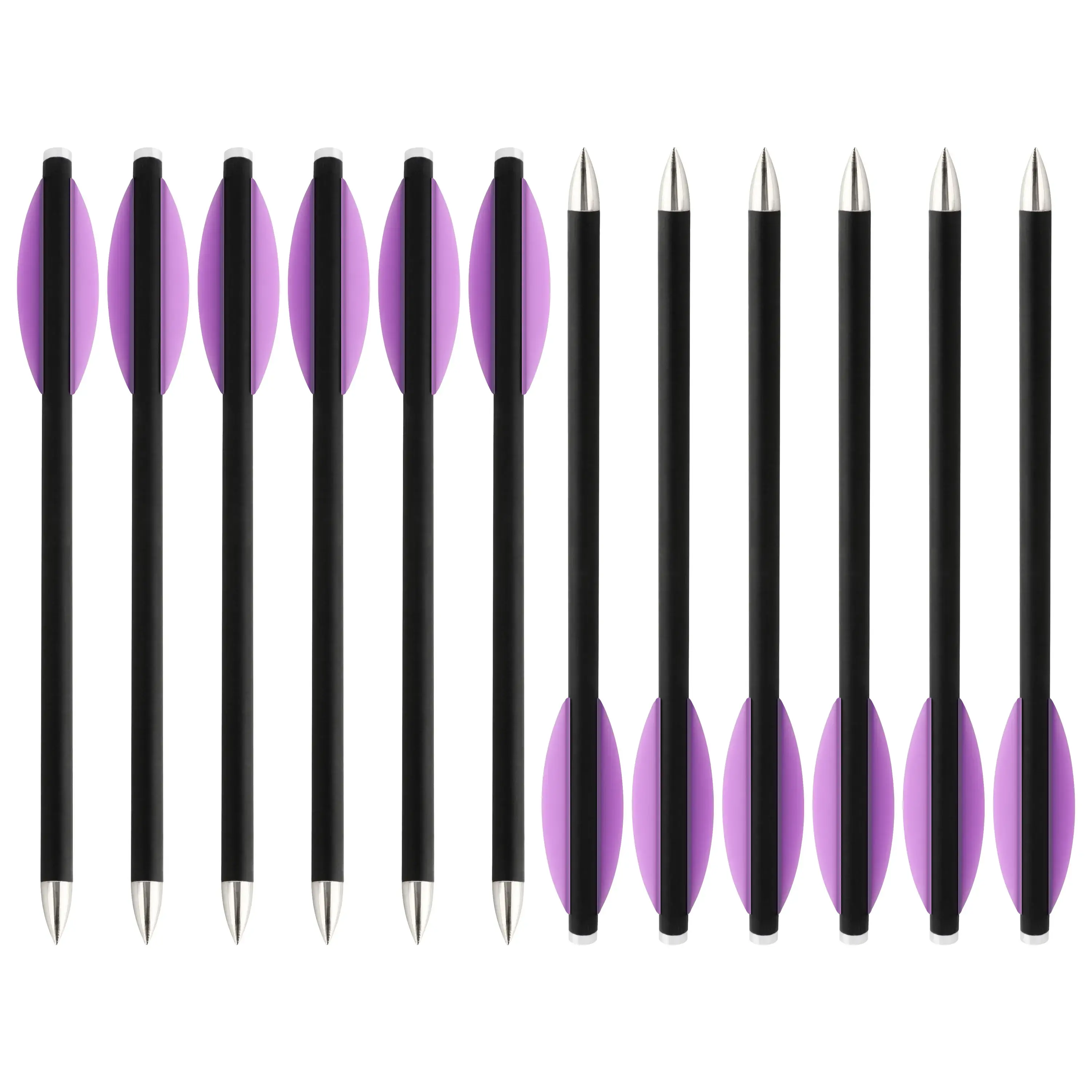 SHARROW 6.3" Mini Carbon Crossbow Bolts 4.2 mm (12 Pack)-CHN Archery