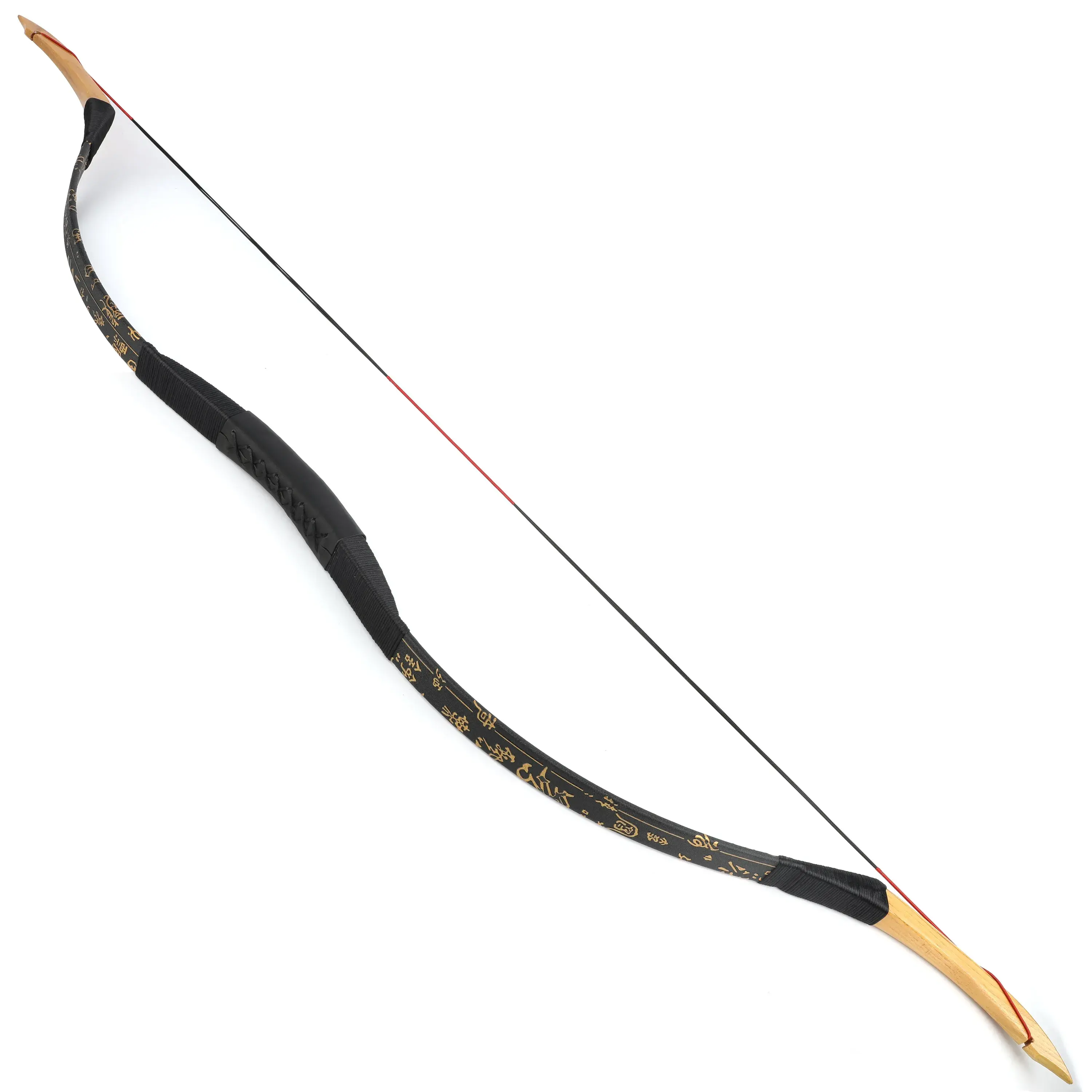 Leather Print Epoxy Resin Horsebow for Kids/Adults 12-50 lbs-CHN Archery
