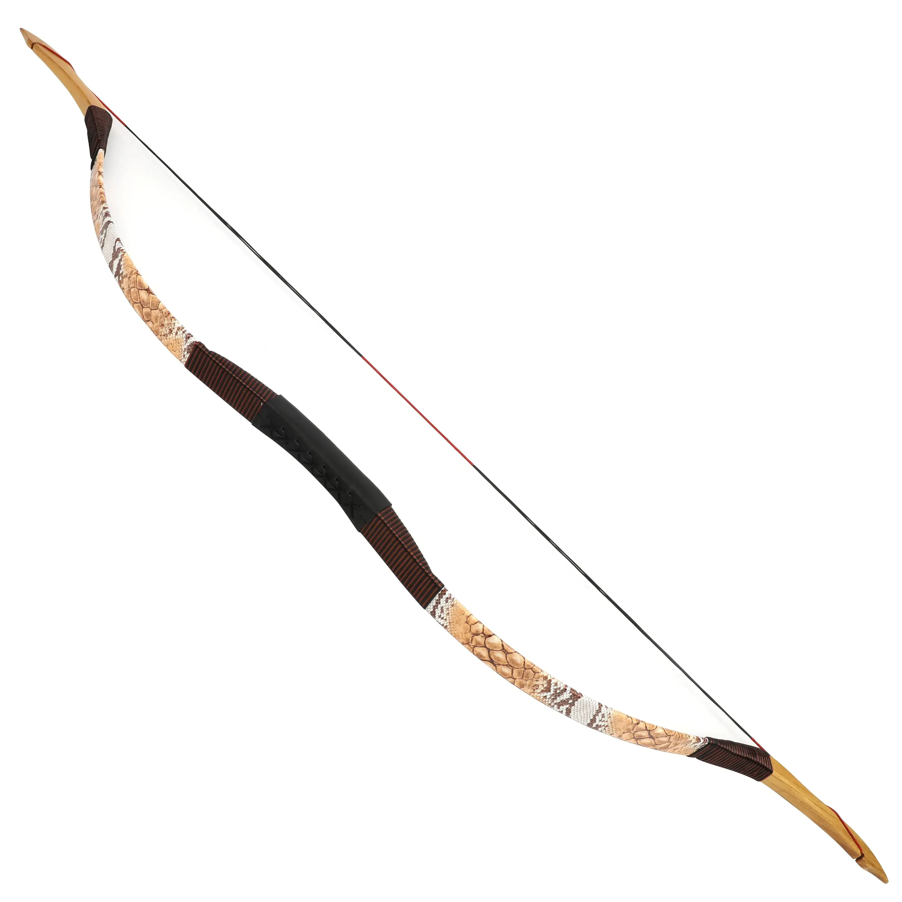Leather Print Epoxy Resin Horsebow for Kids/Adults 12-50 lbs-CHN Archery