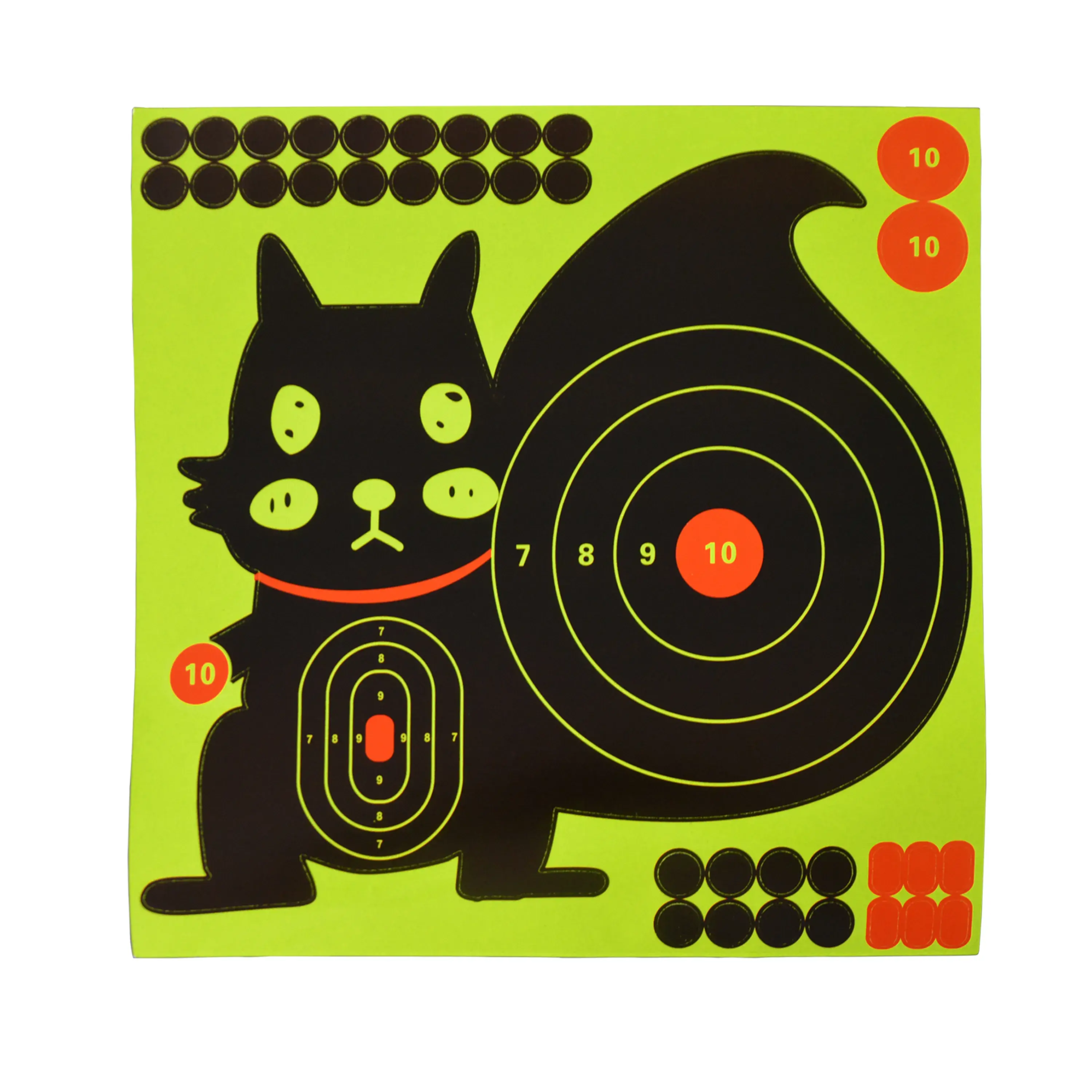 Paper Target Face Paper Archery Targets Self-Adhesive Splash Target Faces (10 Pack)