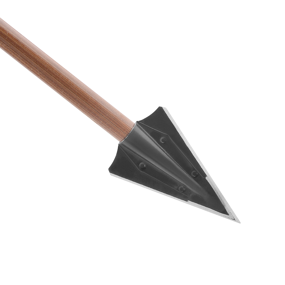 Traditional Glue On Broadheads 90 Grain Iron (3 Pack)-CHN Archery