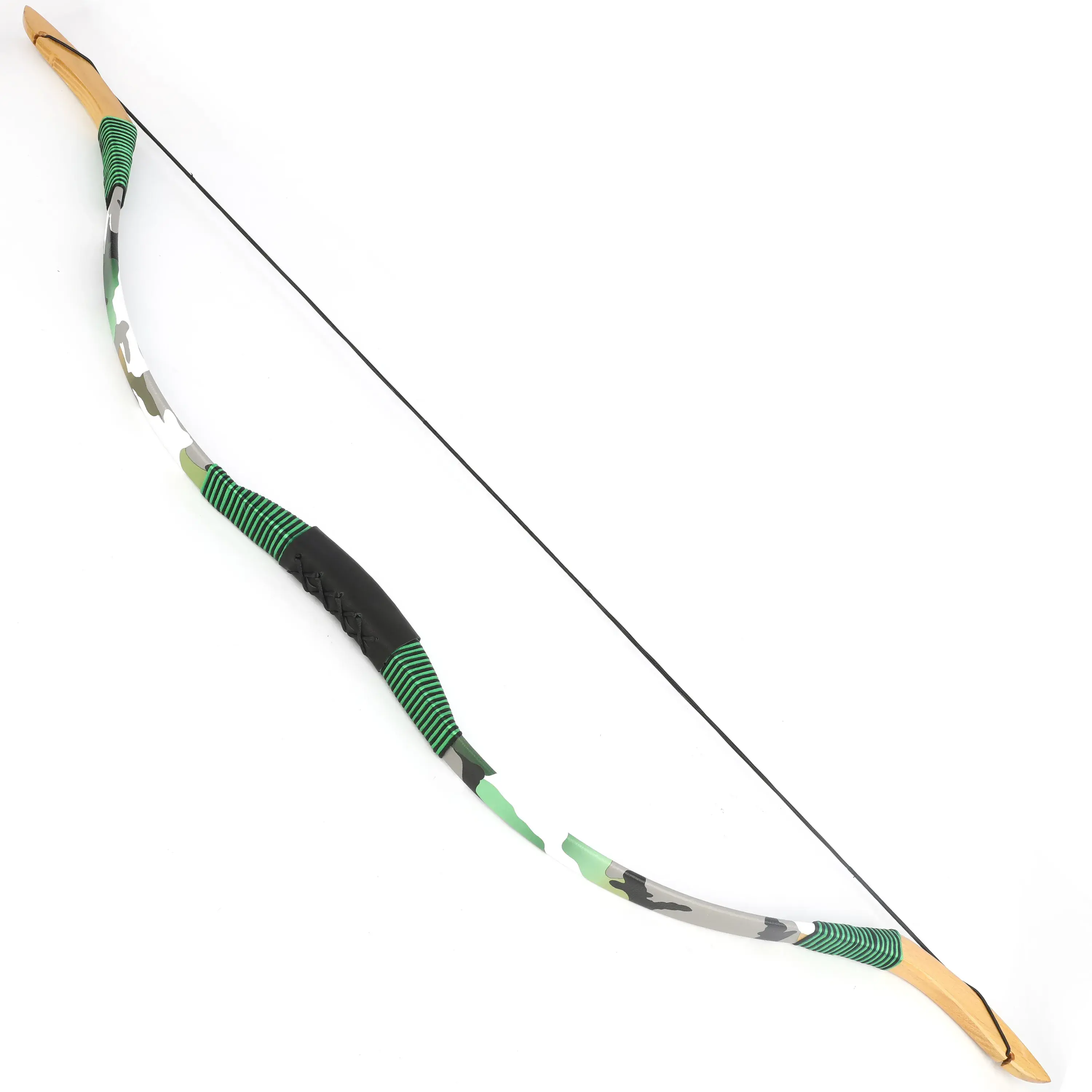 Leather Print Epoxy Resin Horsebow for Kids/Adults 12-50 lbs-CHN Archery