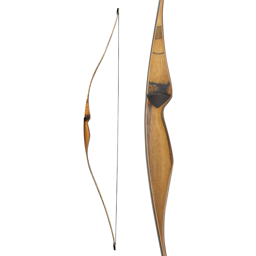 54" Traditional Wooden Longbow Archery 10-35 lbs-CHN Archery