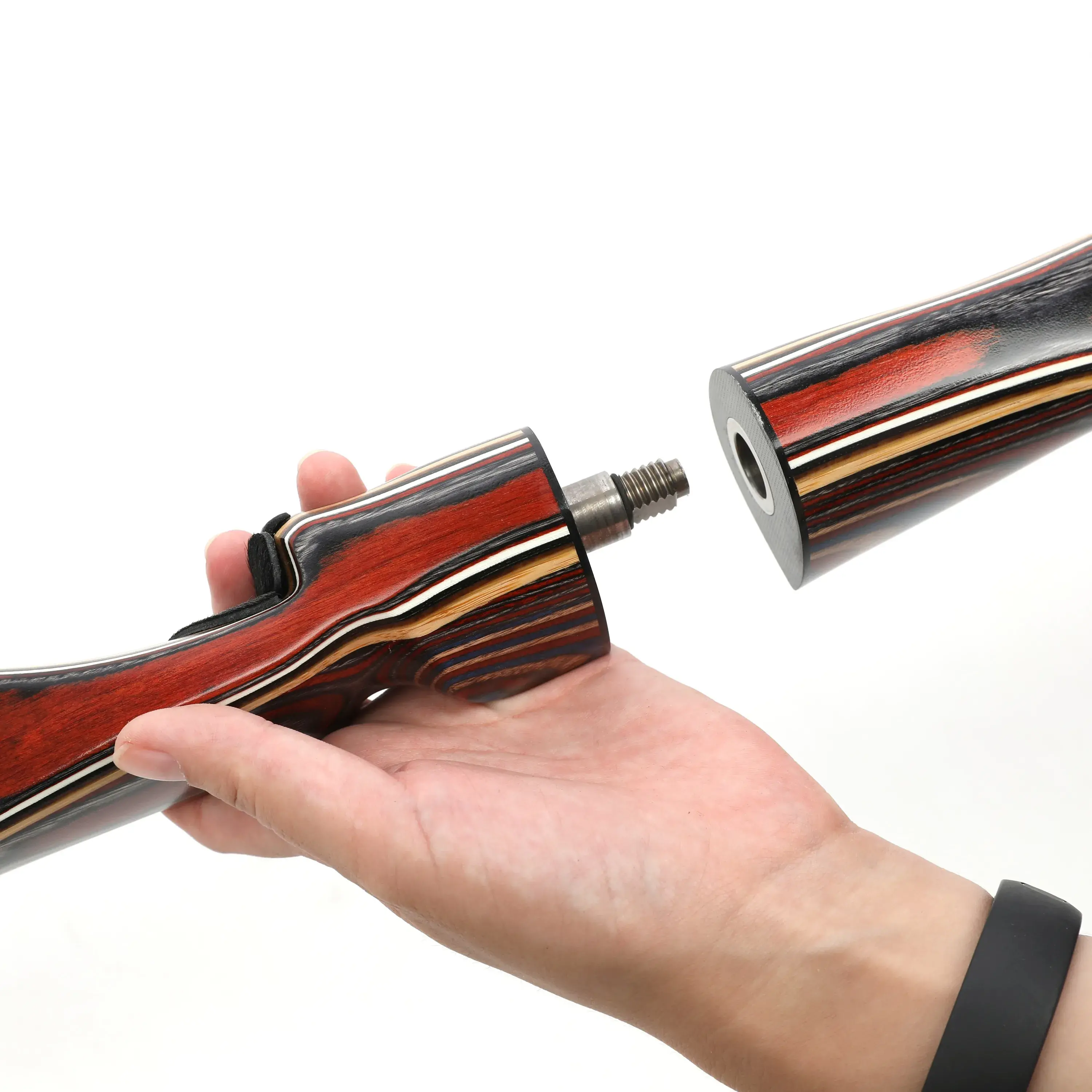 Handmade 60" Traditional Takedown Hybrid Longbow 20-55 lbs-CHN Archery