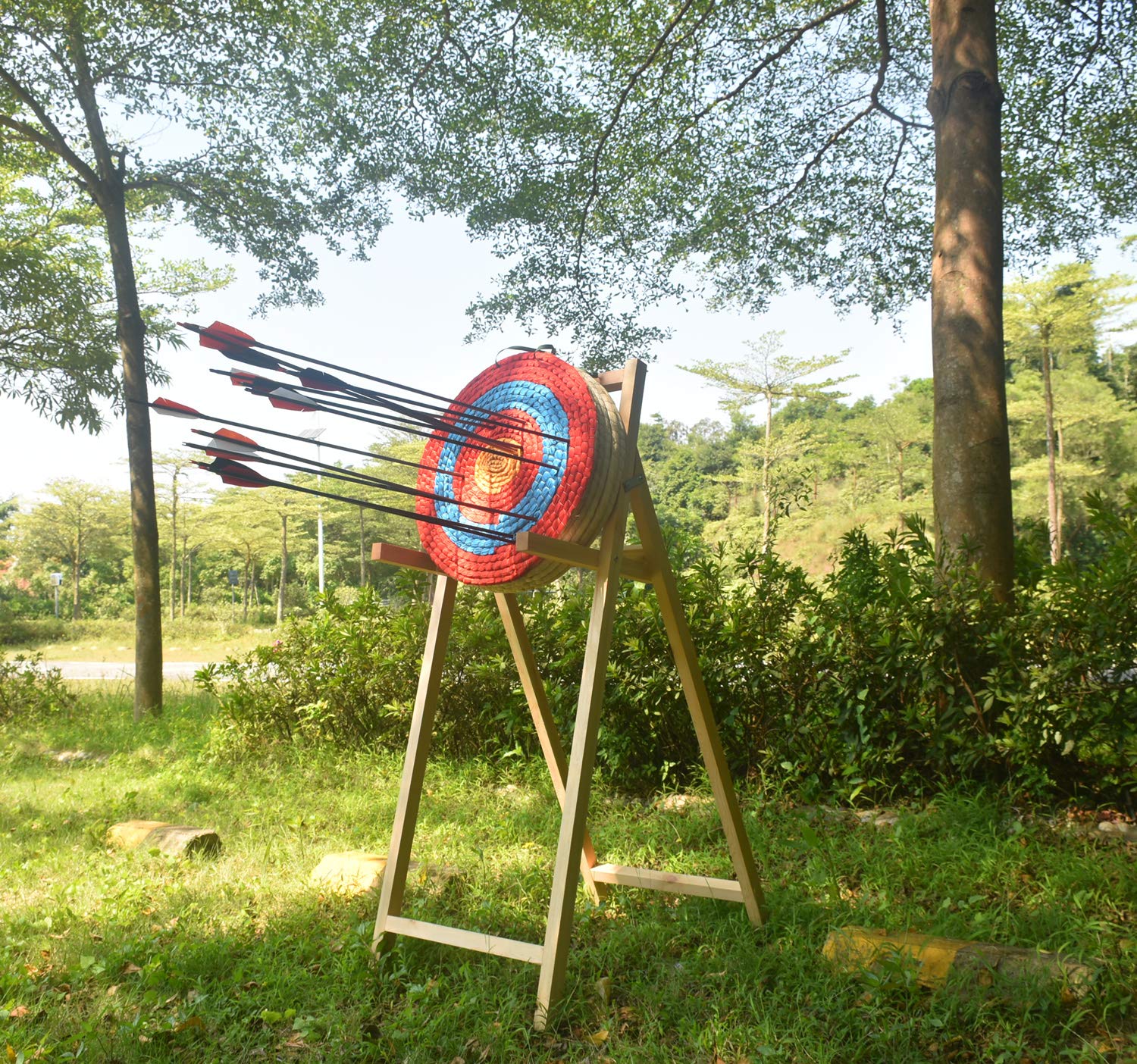Traditional Hand-Made Round Straw Archery Target