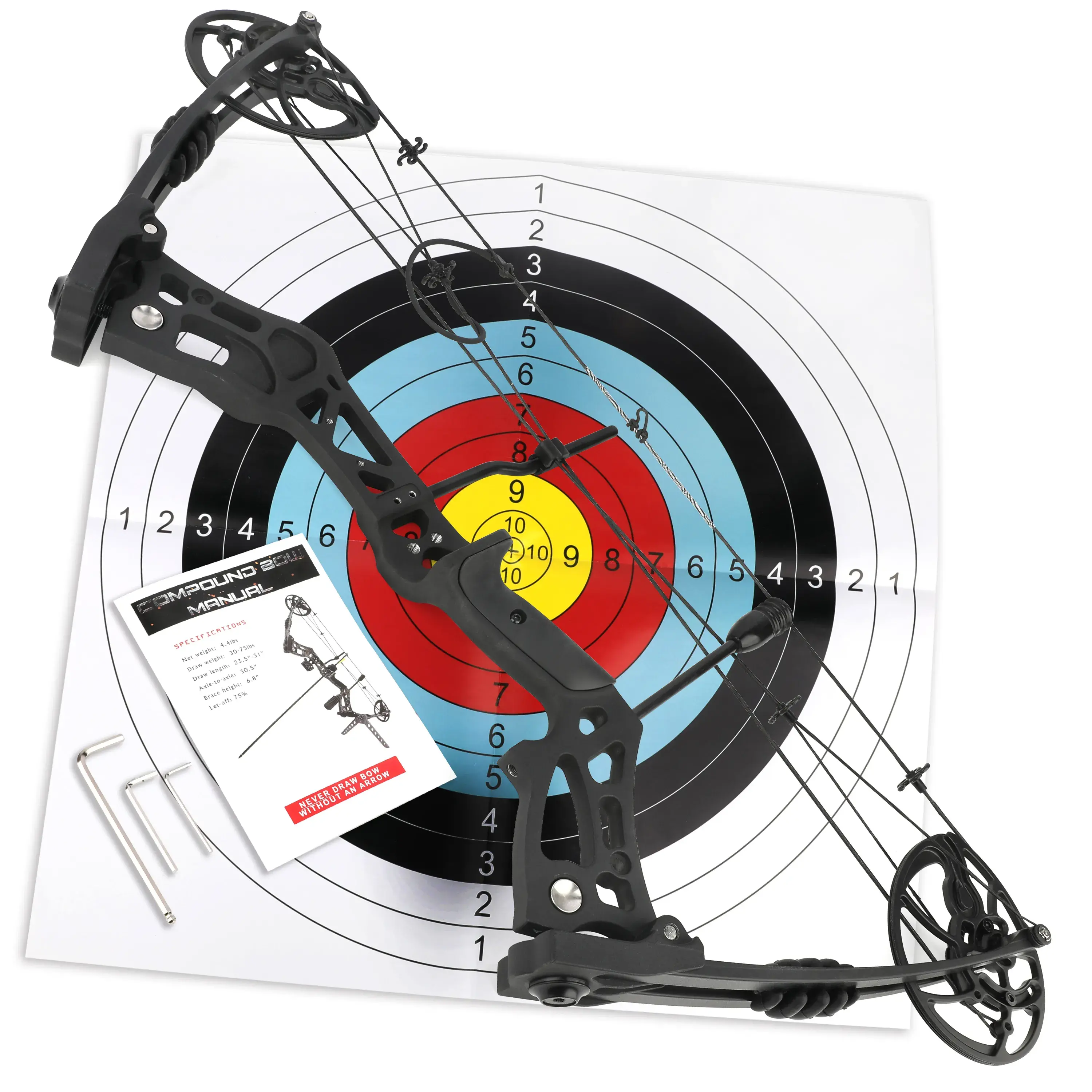 GHOST HAND Archery Compound Bow for Youth Adults Hunting 30-70 lbs-CHN Archery