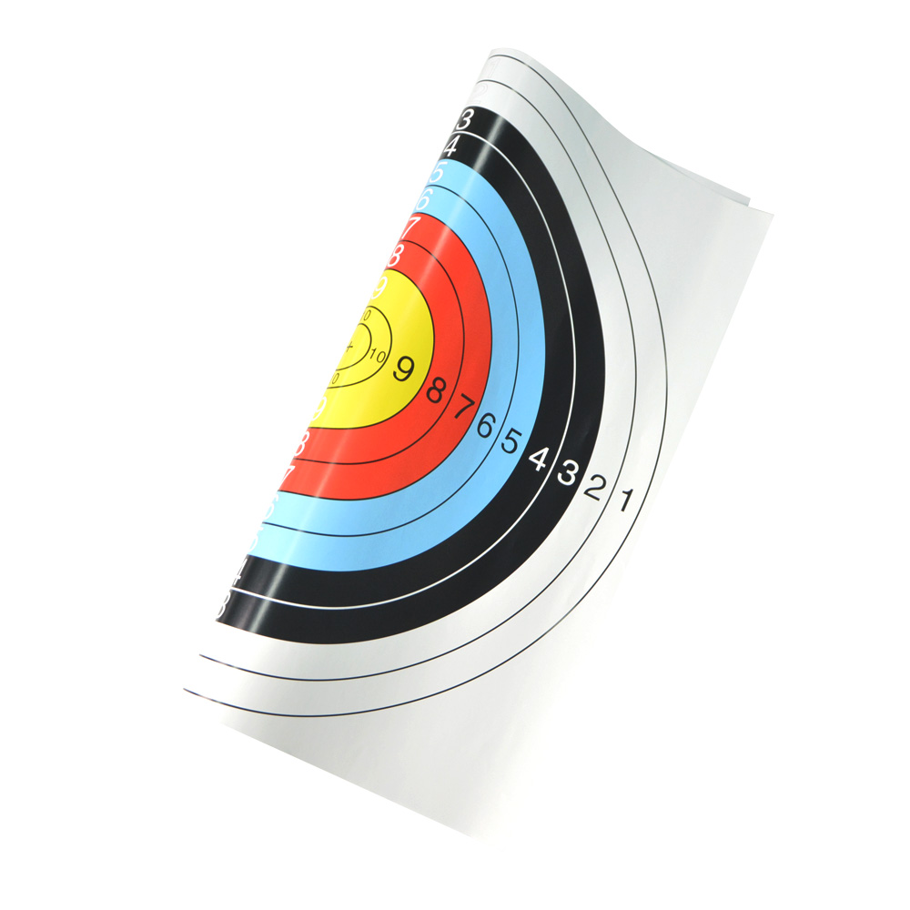 Paper Archery Target Faces 60 cm 10 Ring (10 Pack)CHN Archery