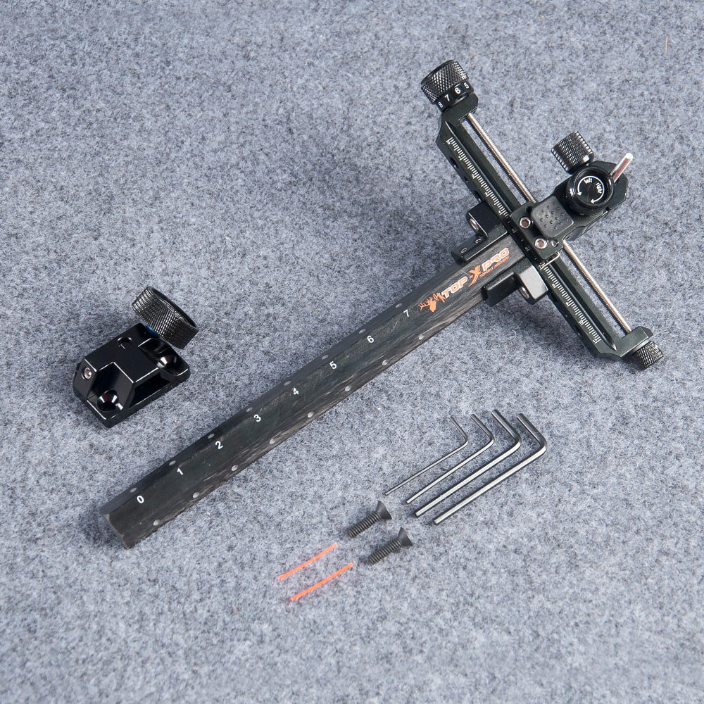TOPOINT TR1003 Target Archery Recurve Sight Carbon Bar RH-CHN Archery
