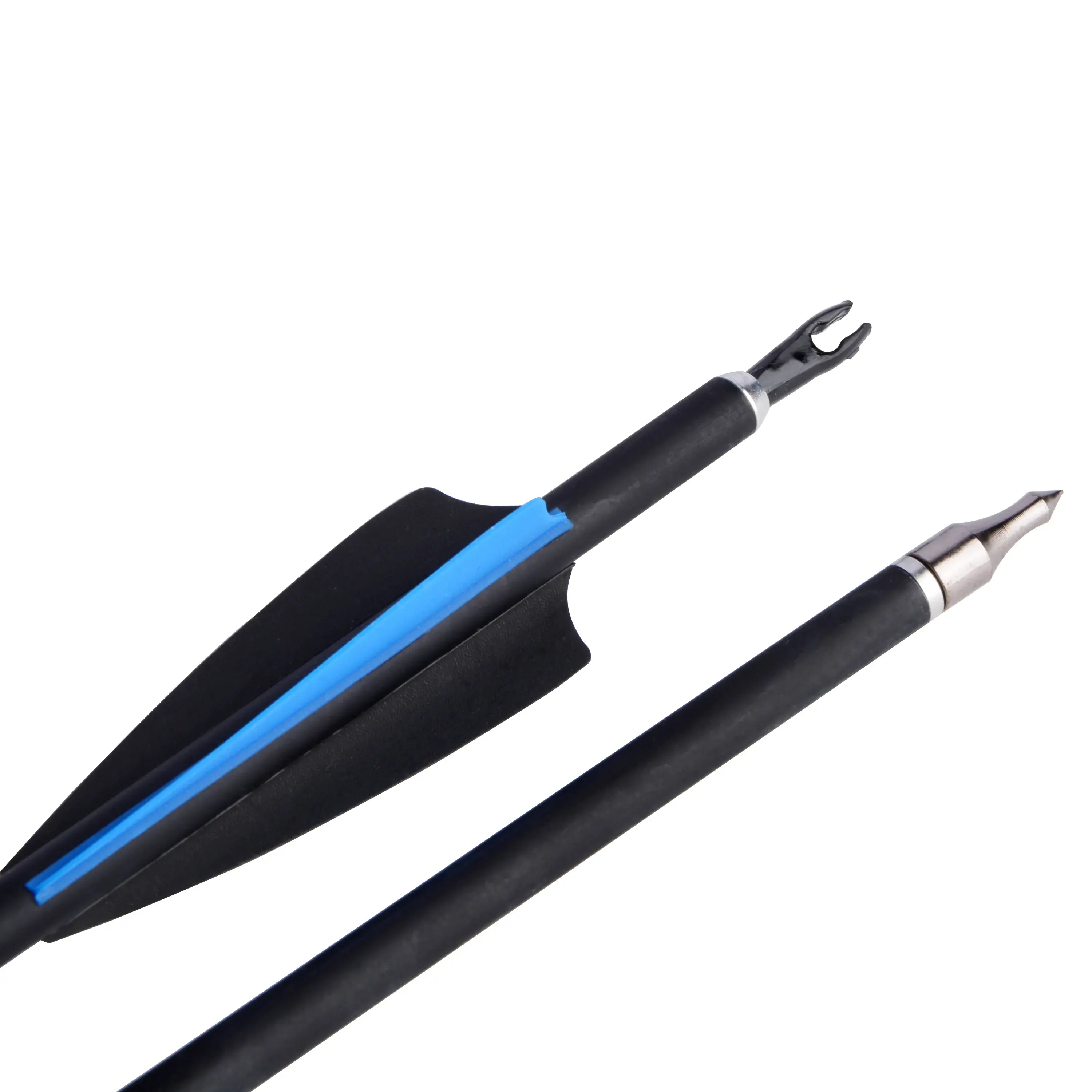 SHARROW 30" 500 Spine VaneFletched Carbon Arrows for Compound Bow (12