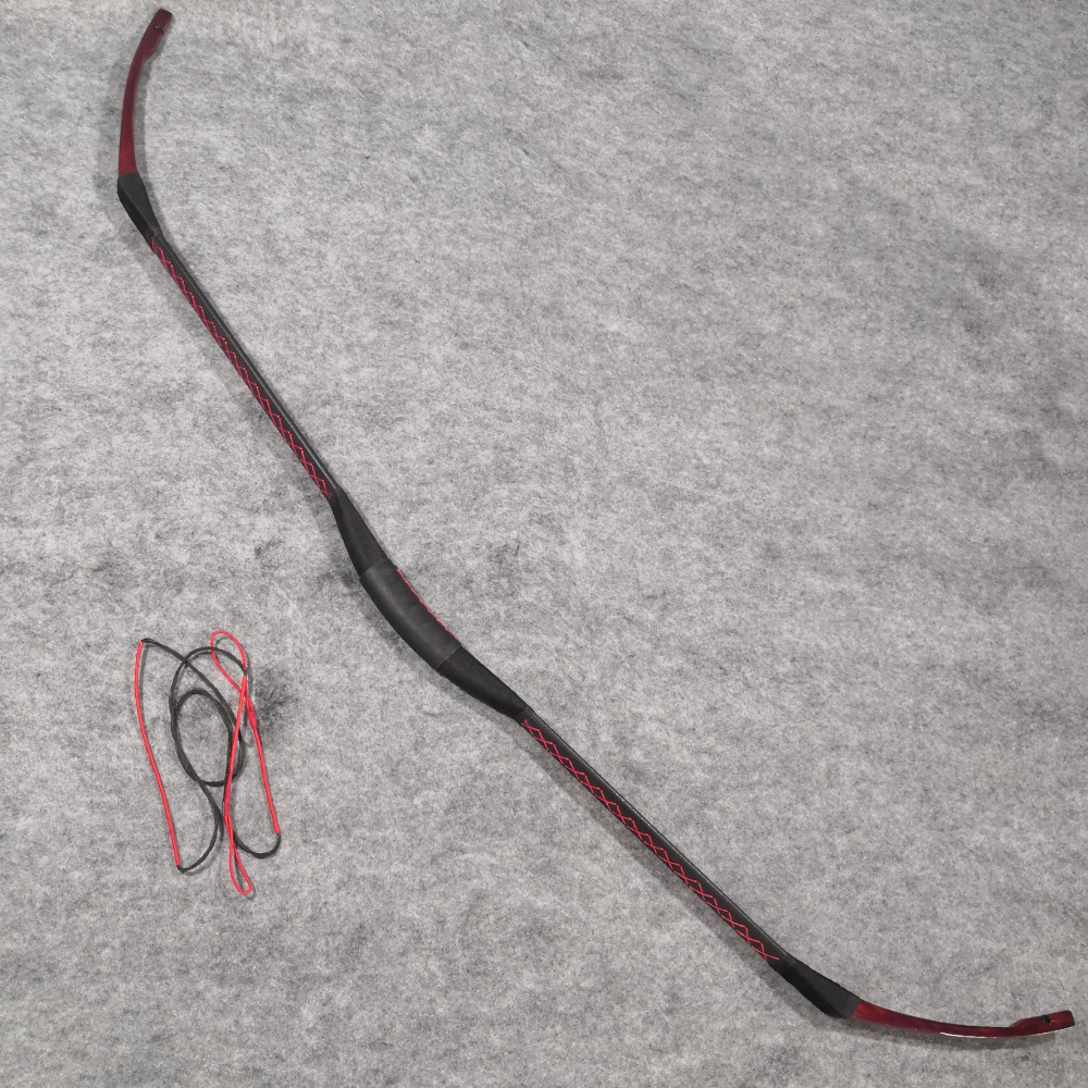 Mongolian Horse Bow 25-50 lbs - BLACK RAKSHASA Traditional Archery-CHN Archery