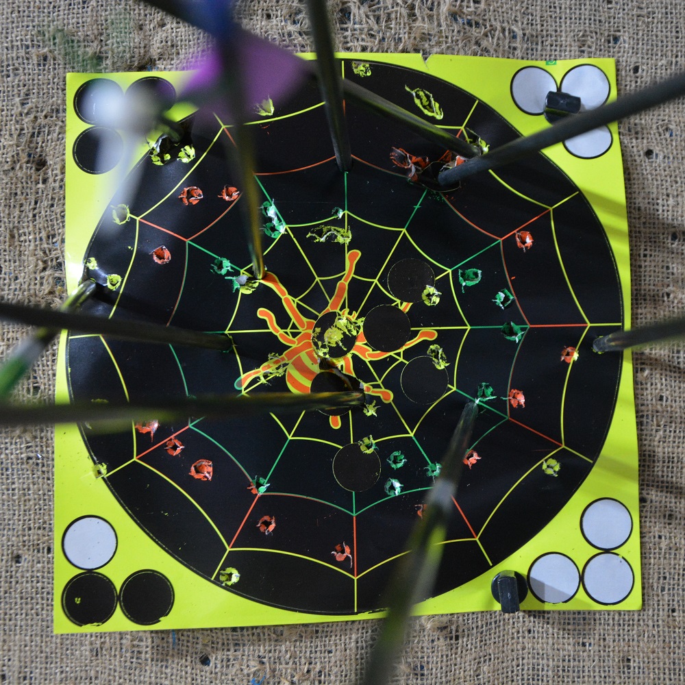 Paper Archery Targets Self-Adhesive Splash Target Faces (10 Pack)-CHN Archery