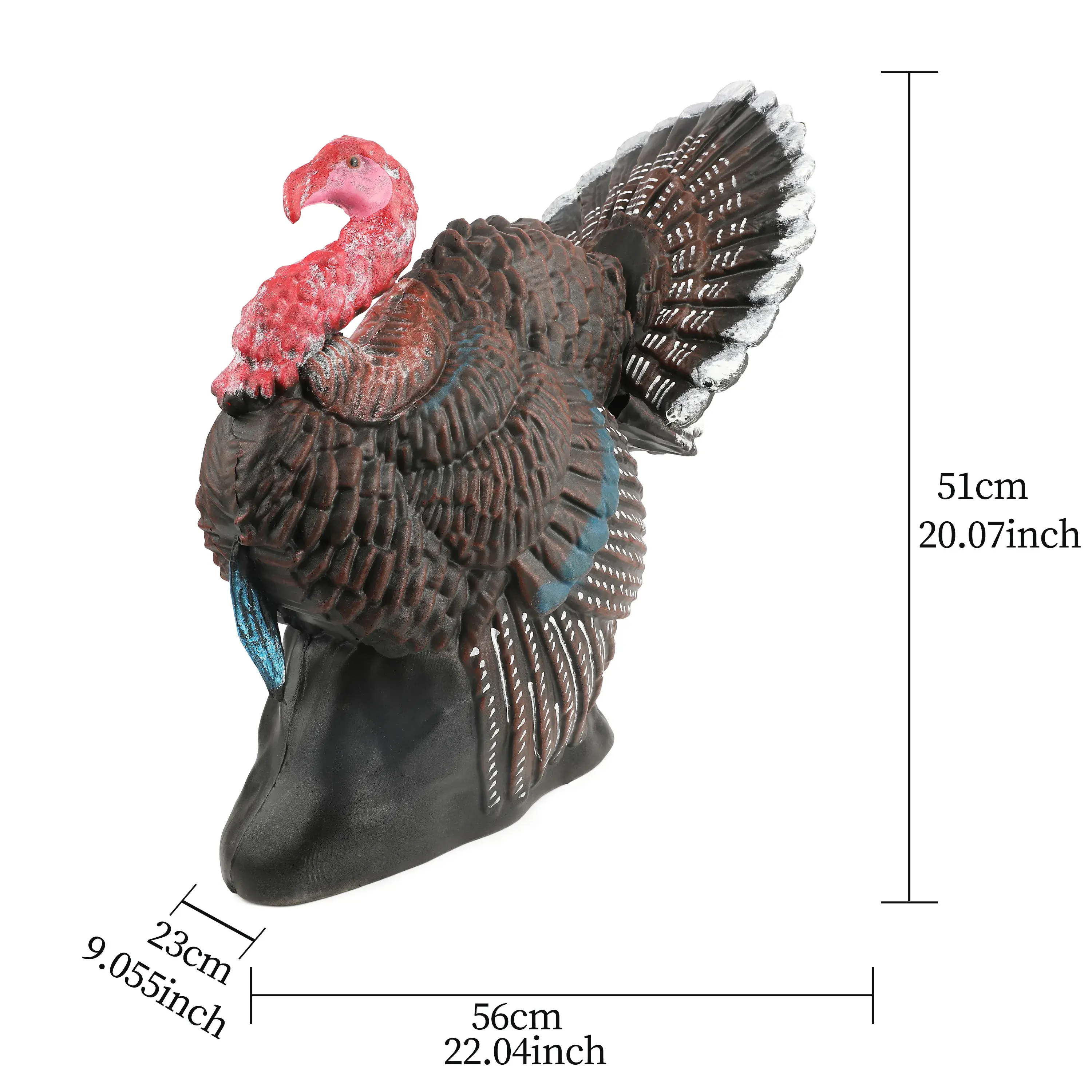 Self-Healing Foam Archery 3D Target Turkey Target for Hunting Practice-CHN Archery