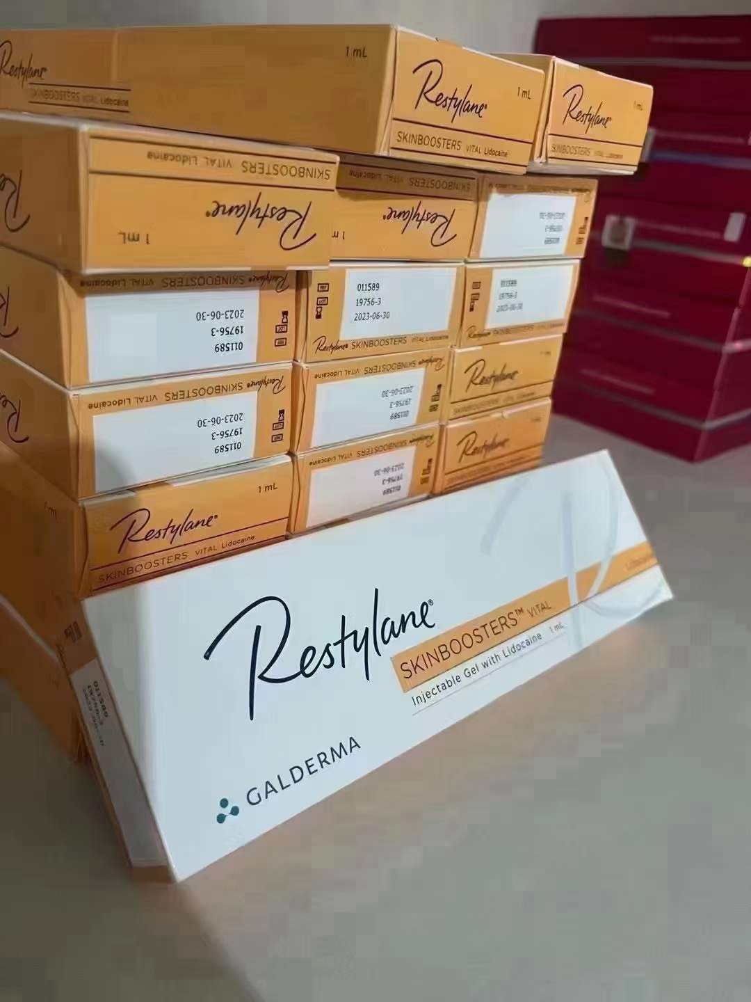 Restylane Skin booster Vital  1ml injection gel with lidocaine-iRENICE