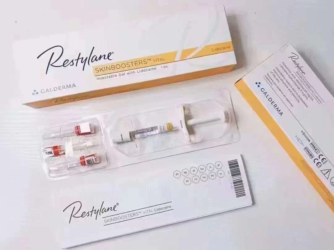 Restylane Skin booster Vital  1ml injection gel with lidocaine-iRENICE