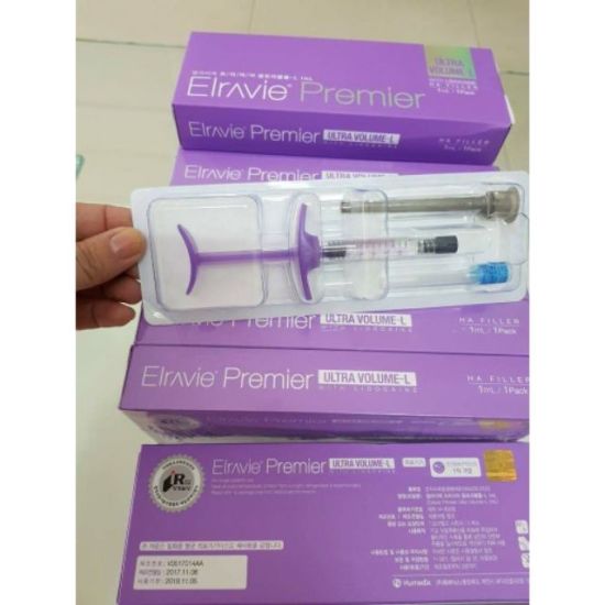 Elravie Premier 1ml Hyaluronic Acid Filler Injection for Lip Augumentation-iRENICE