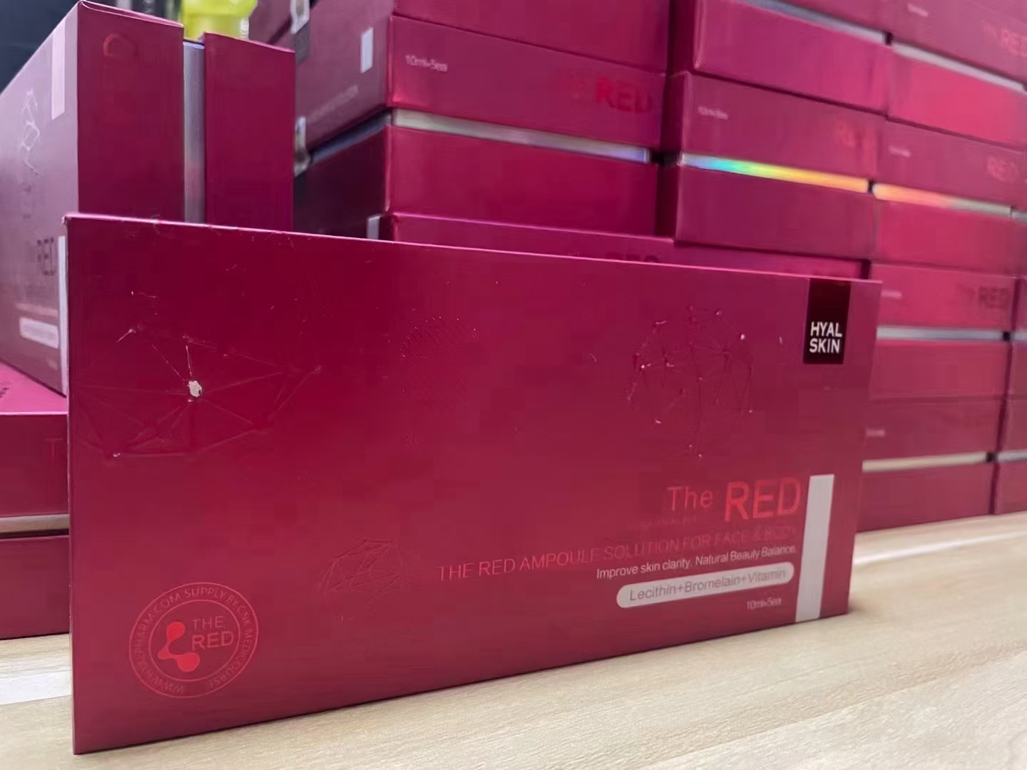 THE RED AMPOULE SOLUTION FAT Dissolved Essence