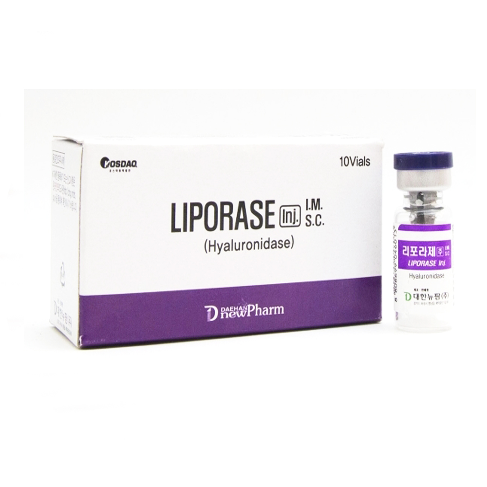 Liporase Hyaluronidase Dissolves Hyaluronic Acid-iRENICE