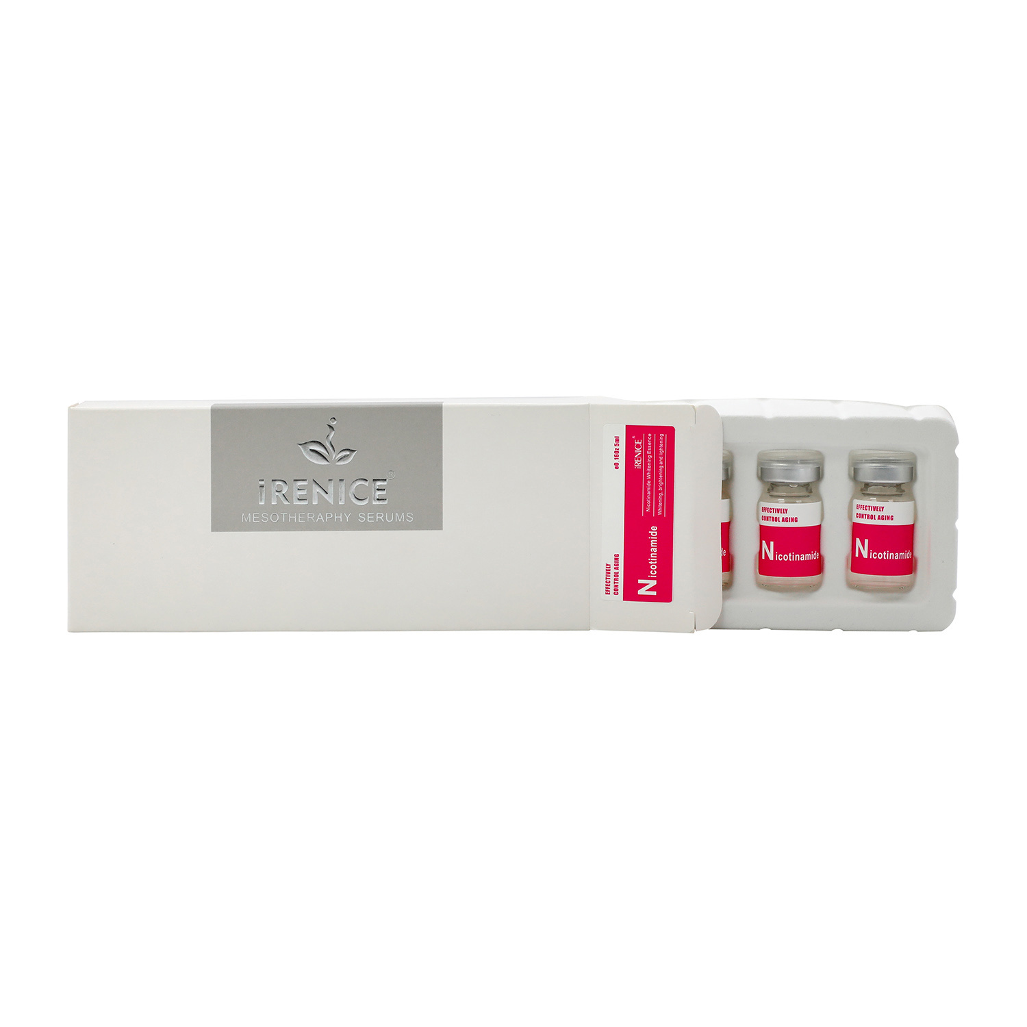 Derma Pen Anti-Aging Moisturizing Nicotinamide Hyaluronic Acid Gel Mesotherapy Serum Used for Meso Gun-iRENICE