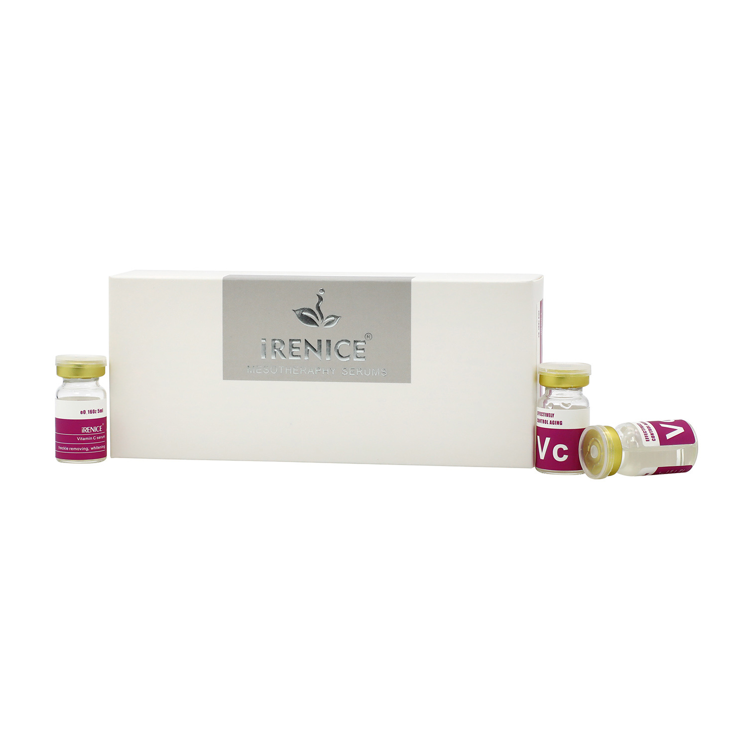 iRenice Vc Meso Vials Ha Serum Injections 5ml Skin Whitening Mesotherapy Solution-iRENICE