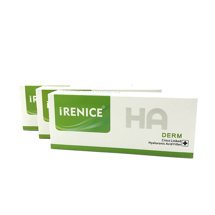 iRenice 2ml Cross linked derm hyaluronic acid dermal filler for lip fullness 