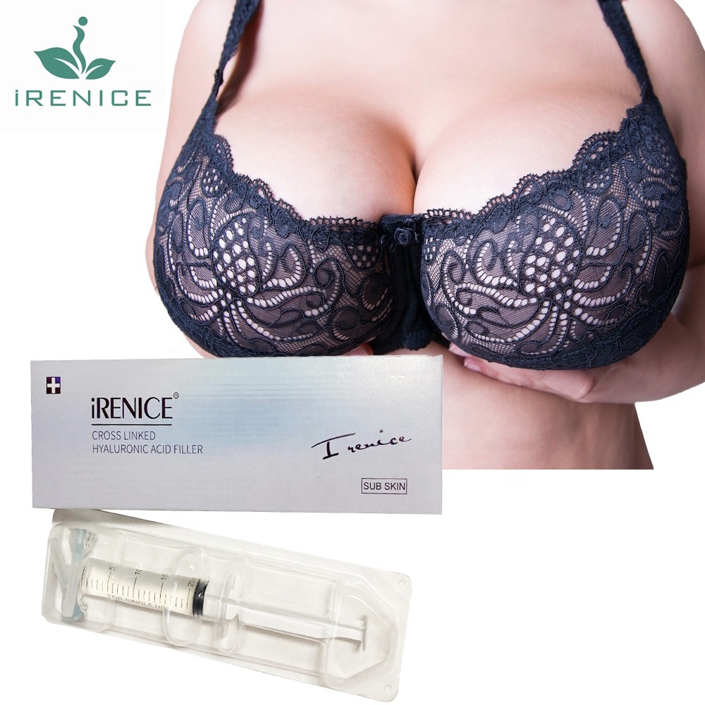 Injectable Cross Linked Hyaluronic Acid Sodium Hyaluronate Dermal Filler for Face Lip Breast Buttocks Penis Enlargement Facial Wrinkle Ha Injection Hyaluron Pen-iRENICE