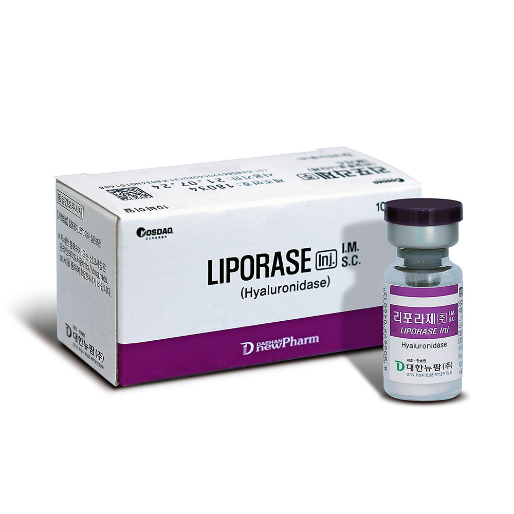 Liporase Hyaluronidase Dissolves Hyaluronic Acid