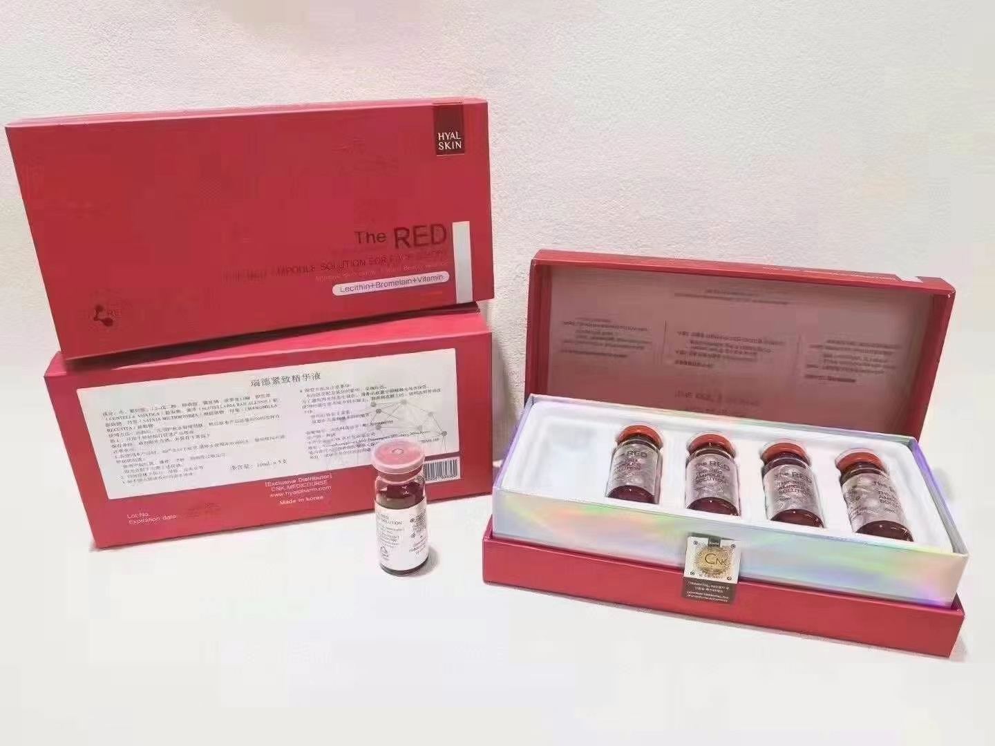 THE RED AMPOULE SOLUTION FAT Dissolved Essence