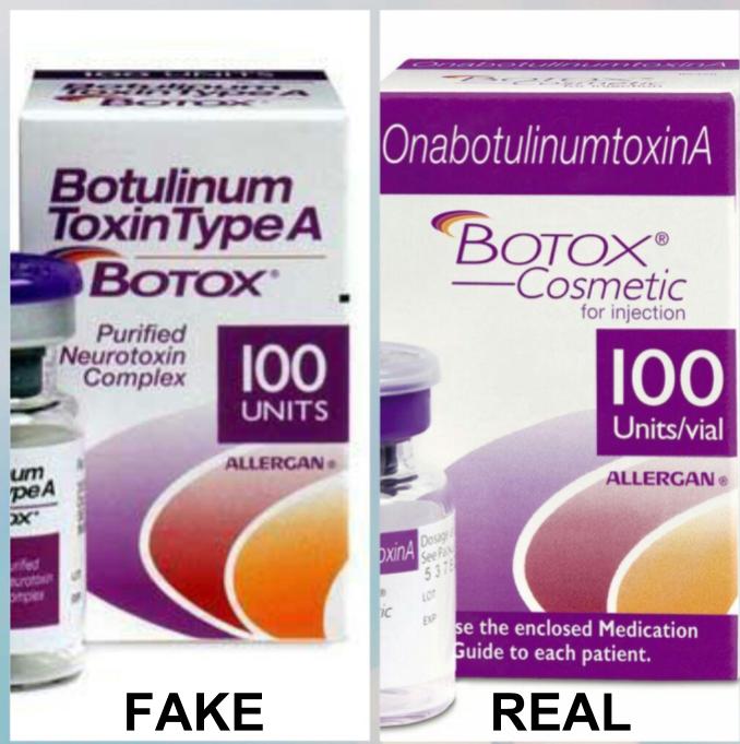 BEWARE OF FAKE BOTOX - Hamilton Face Clinic