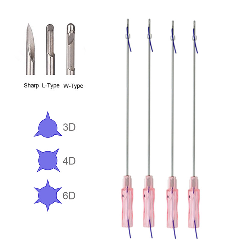 Hot Selling Non-surgical Sterile 27G 50mm Face Lifting Mono Pdo Thread