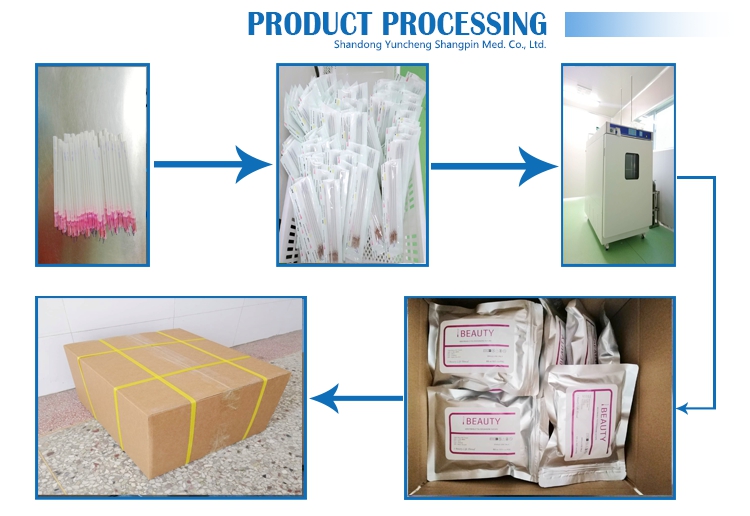 Hot Selling Non-surgical Sterile 27G 50mm Face Lifting Mono Pdo Thread