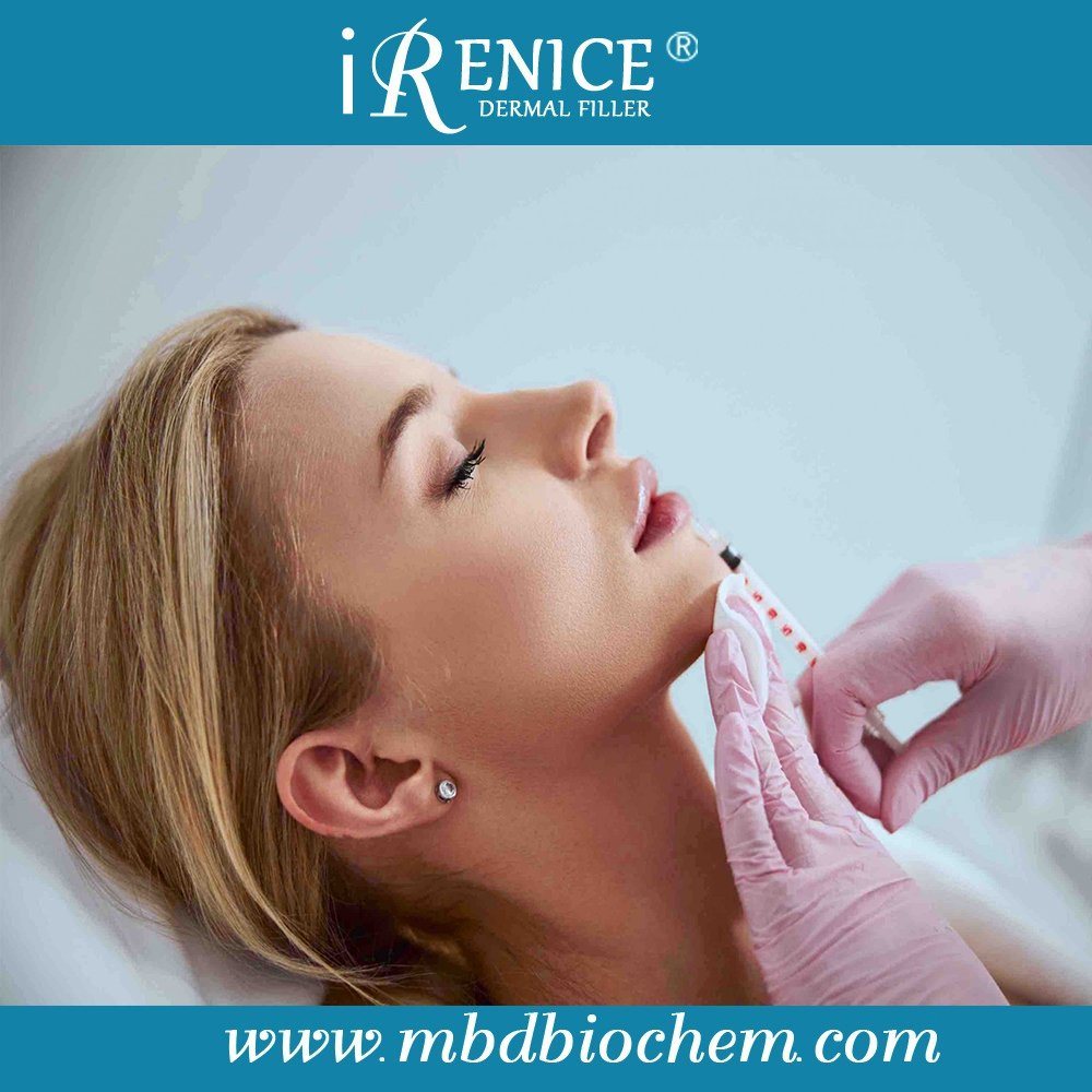 No Side Effect Face Lip Augmentation Acido Hialuronico Pure Dermal Filler Ha Injectable Hyaluronic Acid for Anti Wrinkle 2ml-iRENICE